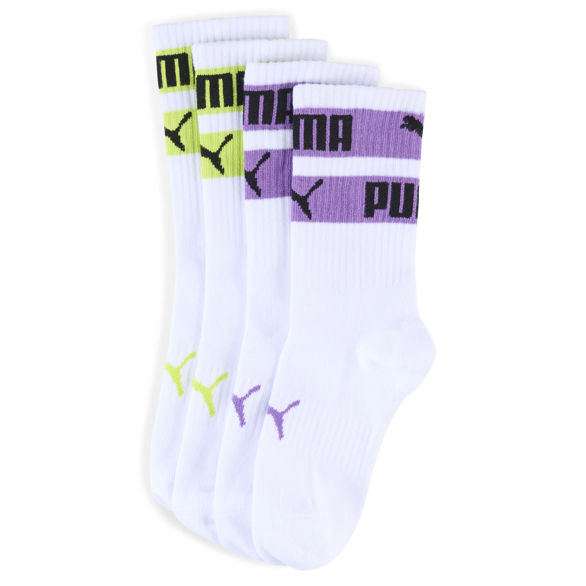 Licence Puma Classic Socken 2er-Pack Kinder | White Combo | Größe: 35-38