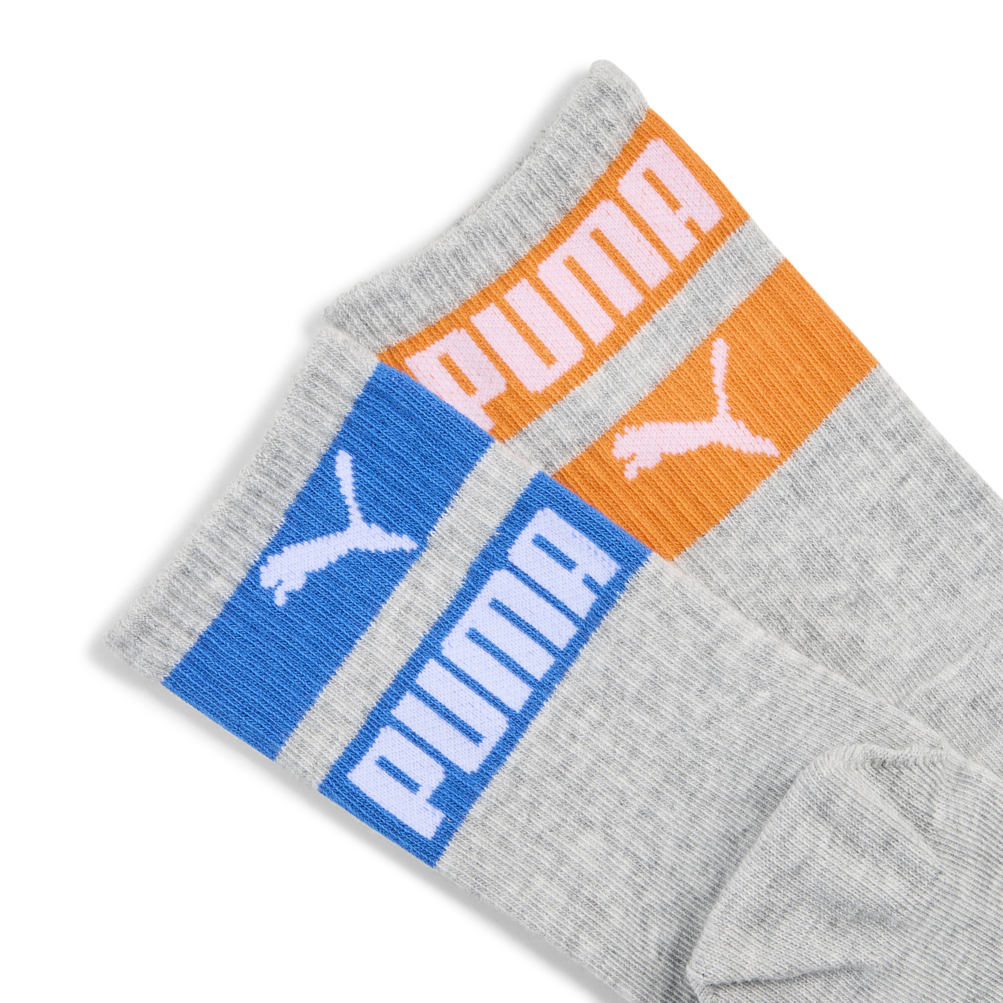 Puma Kids' Classic Socks 2 Pack, Gray, Size 31-34, Clothing