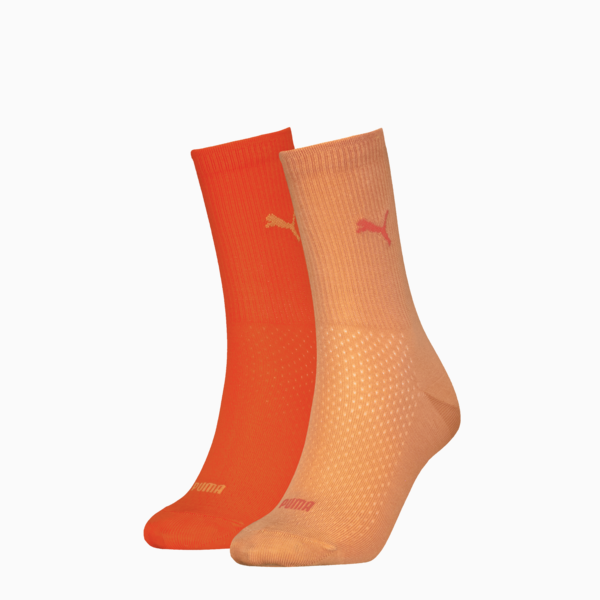 Paquete de calcetines Mujer PUMA, flame orange, large-MEX