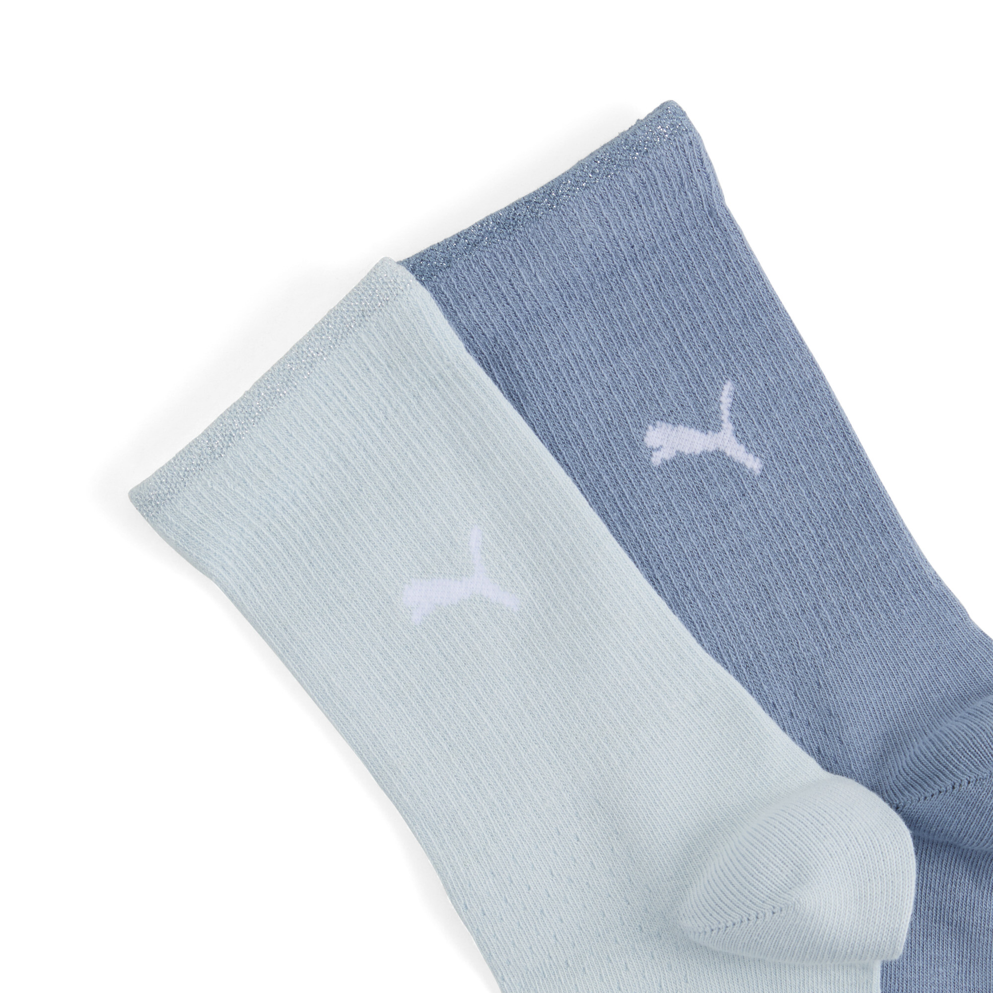 PUMA klassieke damessokken (set van 2 paar), Blauw, Maat 35-38 thumbnail 2