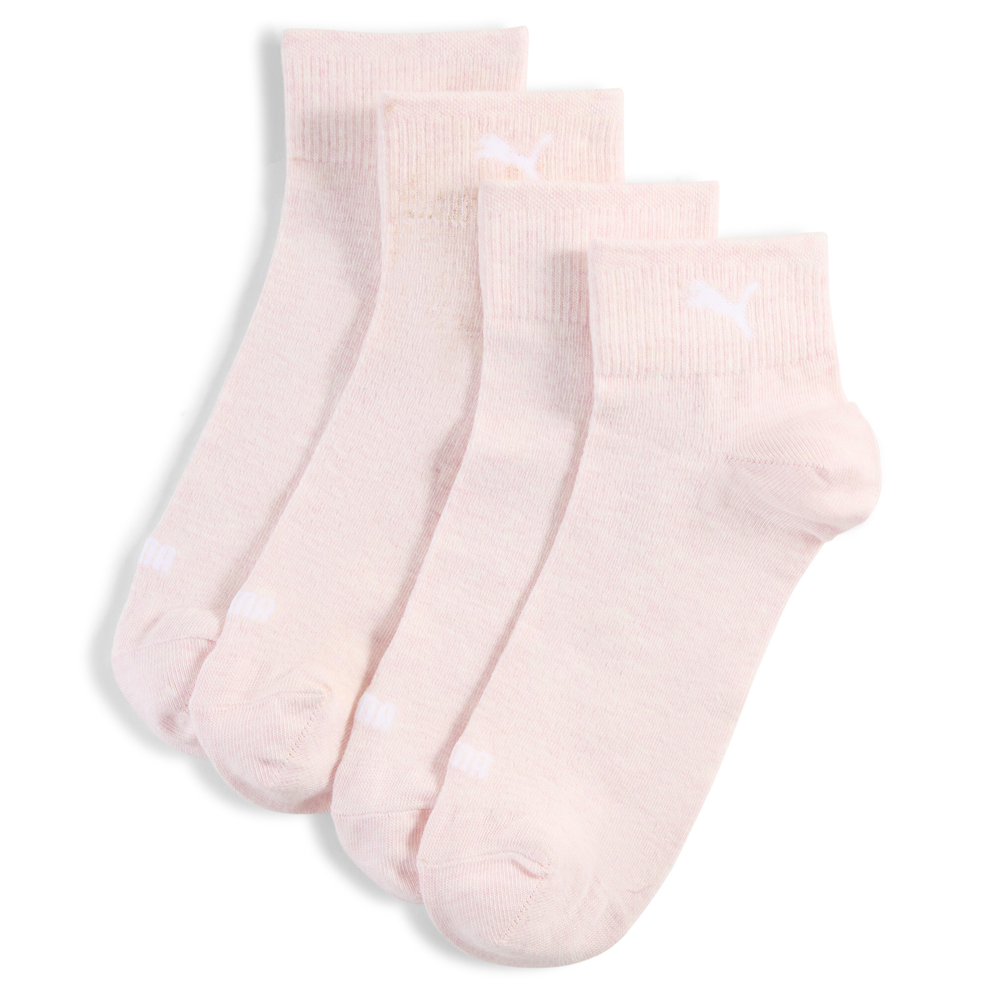 Licence Puma Quarter-Socken 2er-Pack Damen | Light Pink | Größe: 39-42