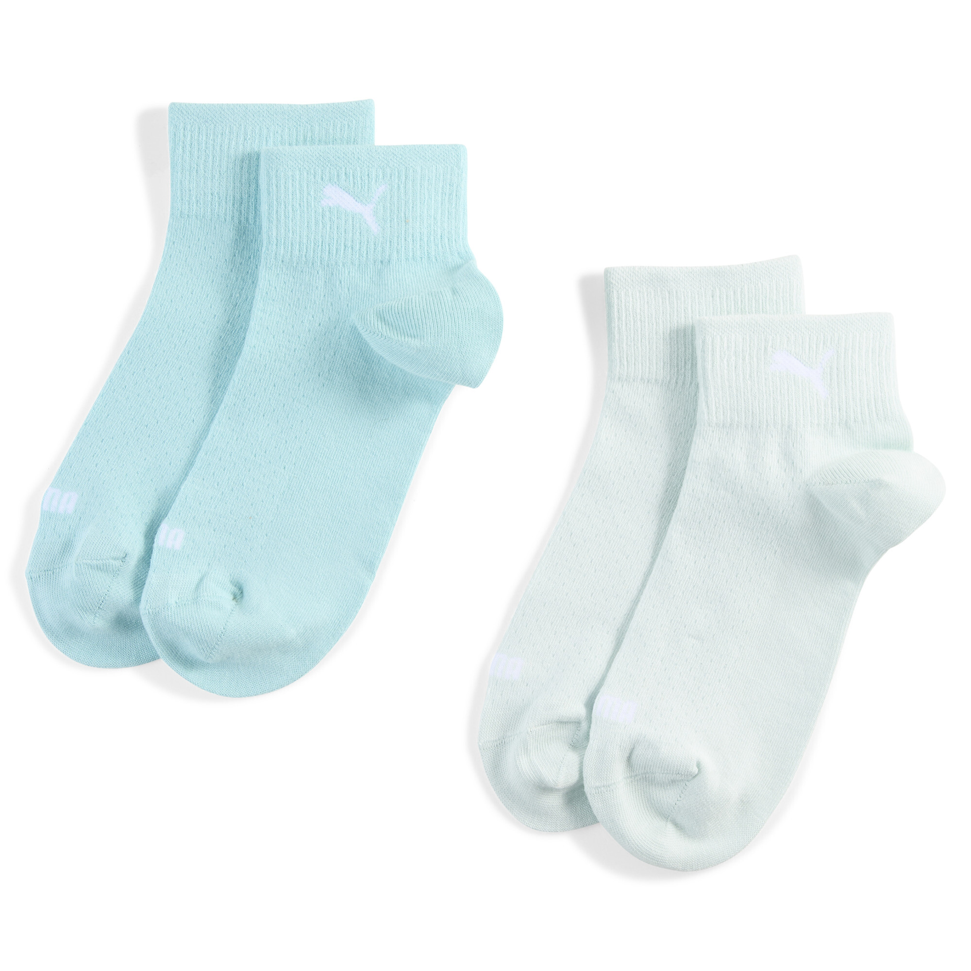 Licence Puma Quarter-Socken 2er-Pack Damen | Mint Combo | Größe: 39-42