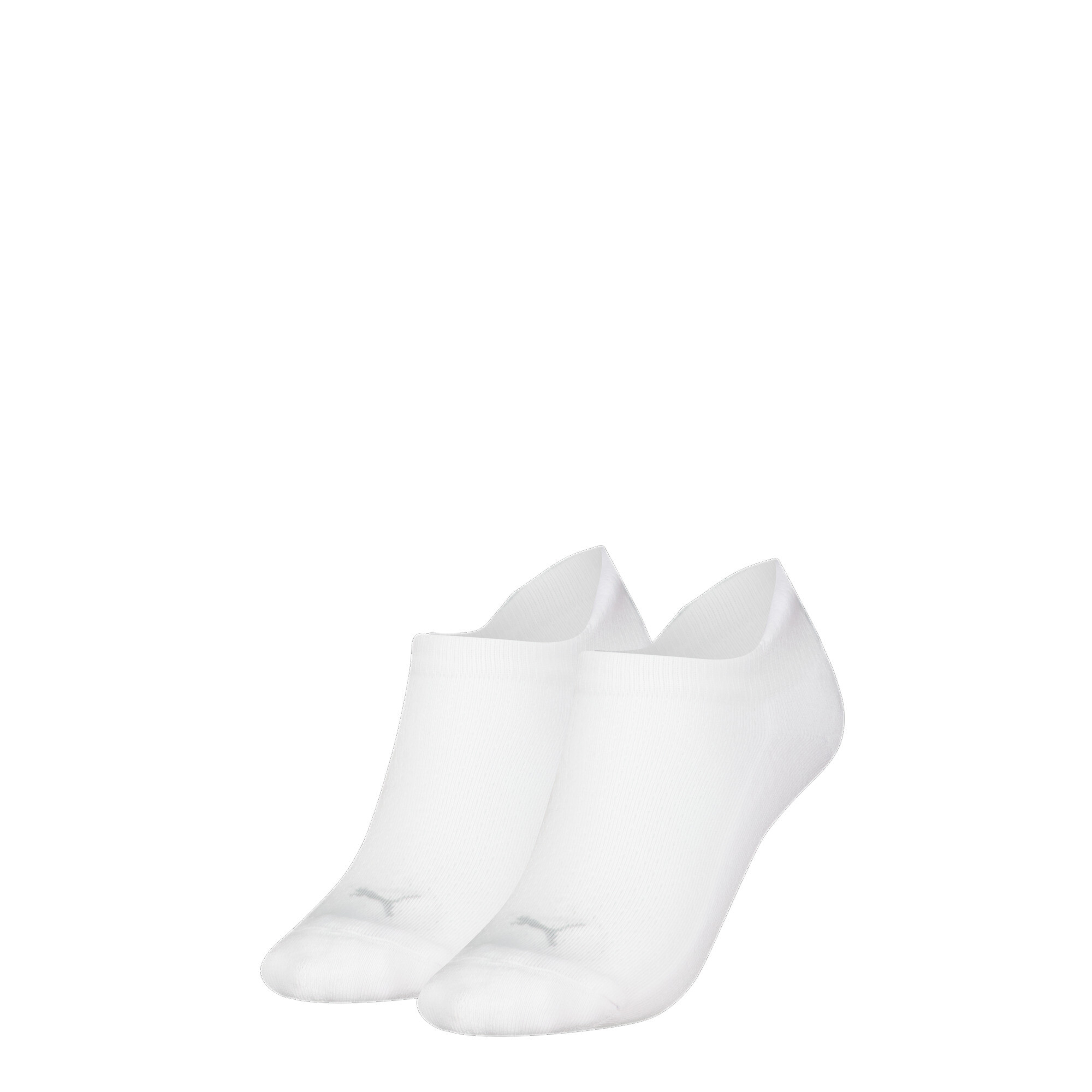 Women's Puma's Sneaker Socks 2 Pack, White, Size 35-38, Women