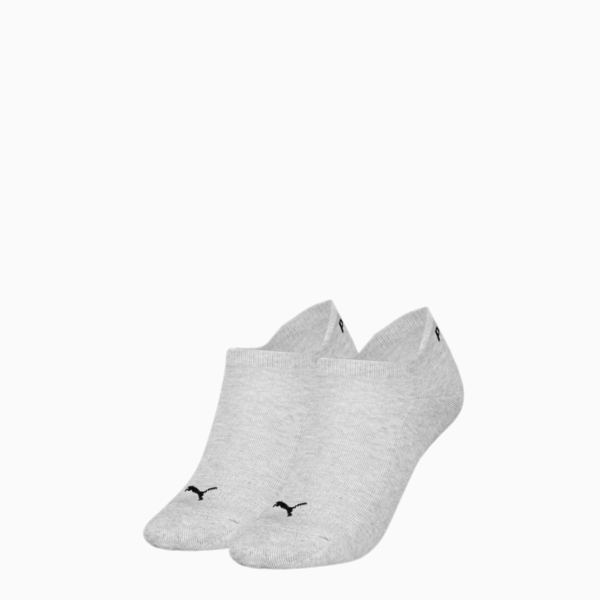 Paquete de 2 pares de calcetines deportivos para mujer PUMA, GREY MELANGE, large-ARG