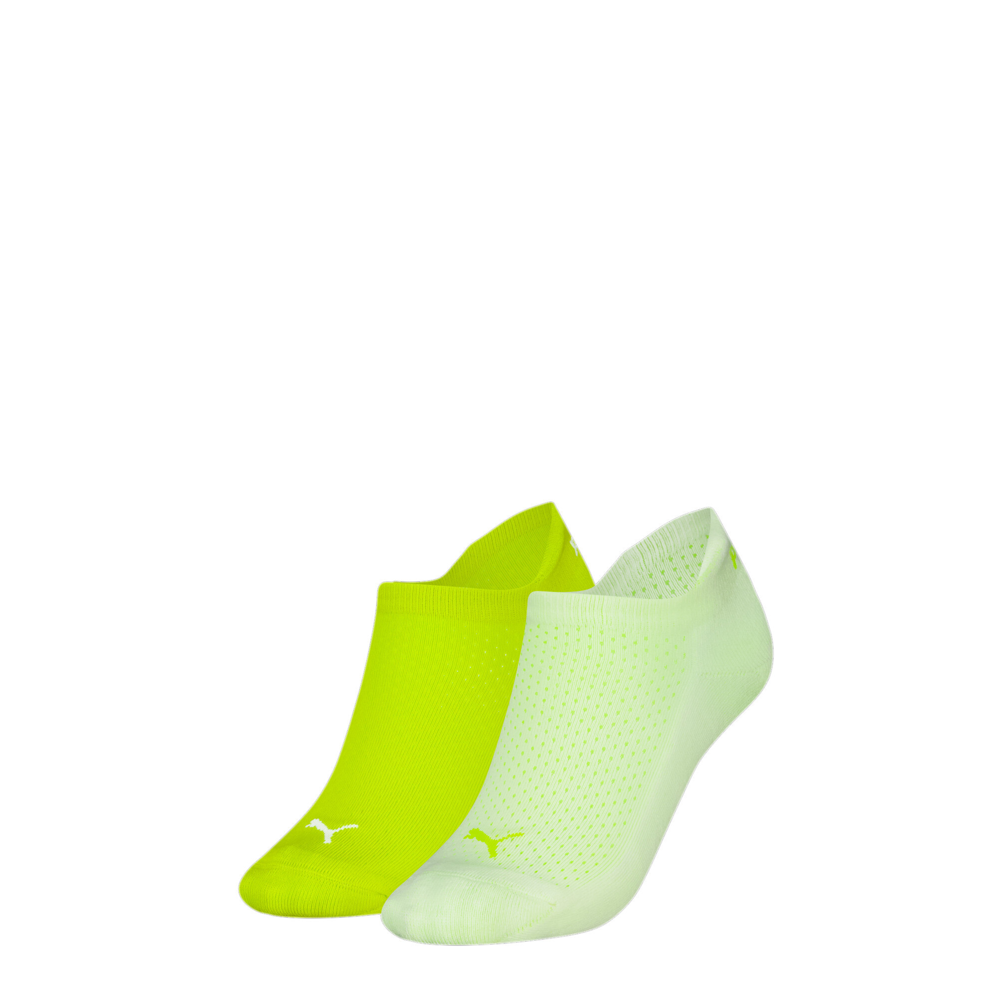 Licence Puma Sneakersocken 2er-Pack Damen Schuhe | Lime | Größe: 39-42