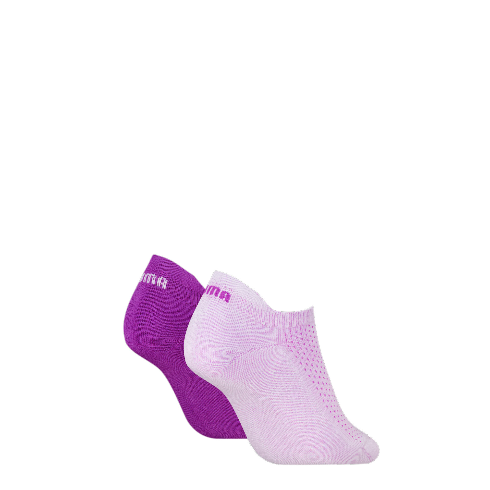 Women's Puma's Sneaker Socks 2 Pack, Purple, Size 35-38, Women
