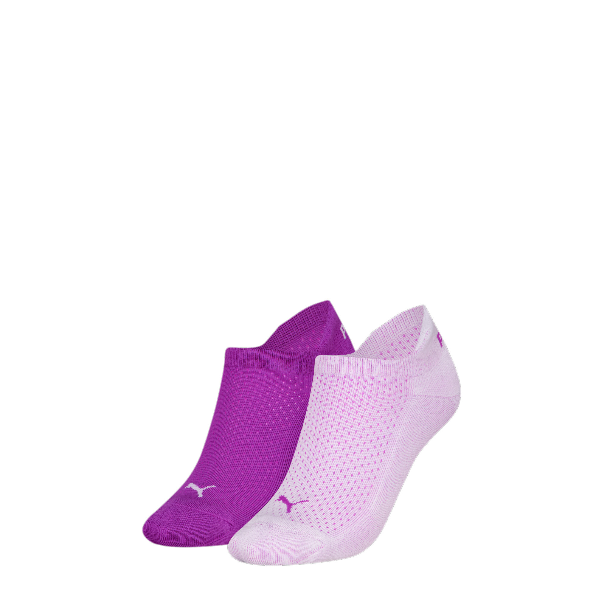 Women's Puma's Sneaker Socks 2 Pack, Purple, Size 35-38, Women
