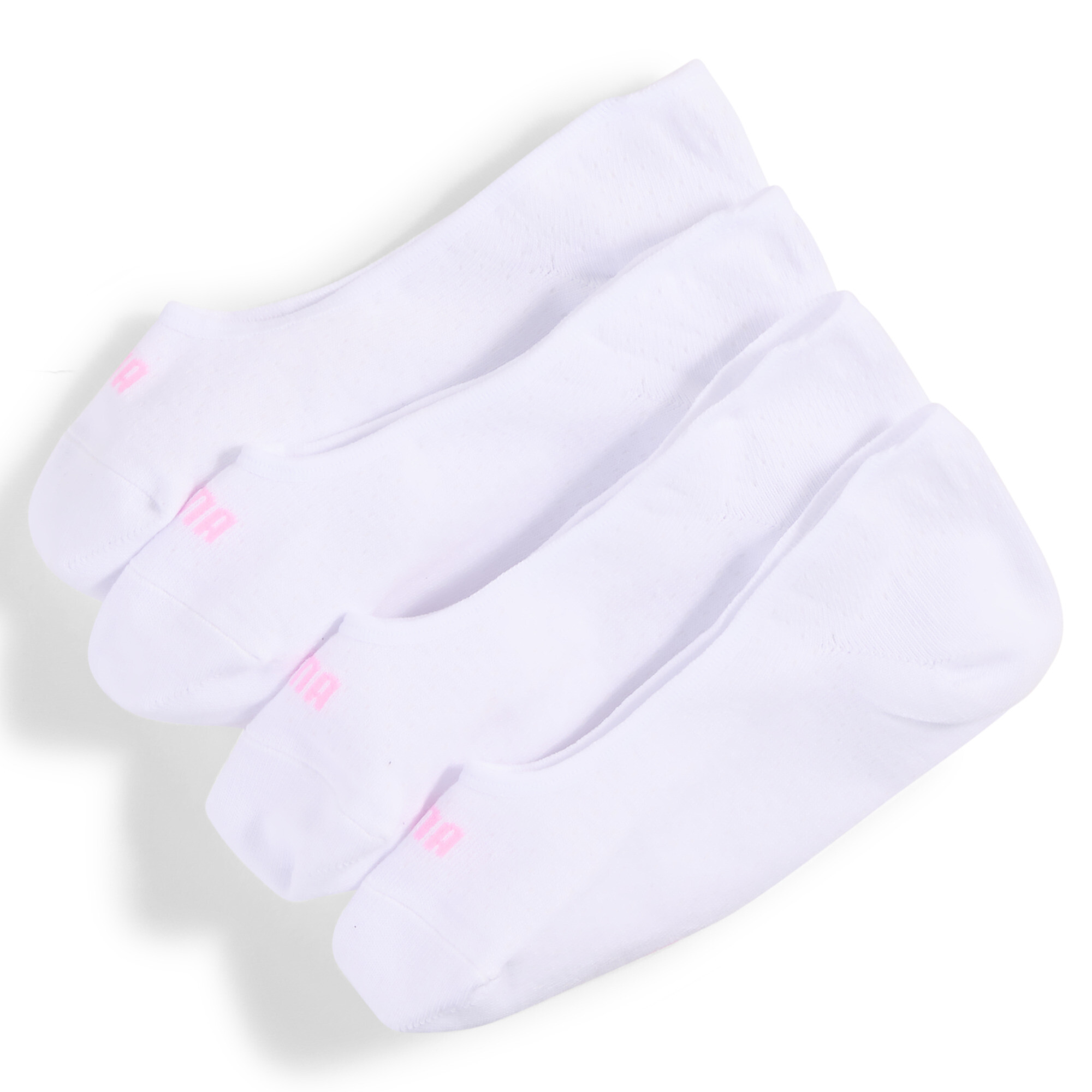 PUMA Voetjes van mesh voor Dames, Roze/Wit, Maat 39-42