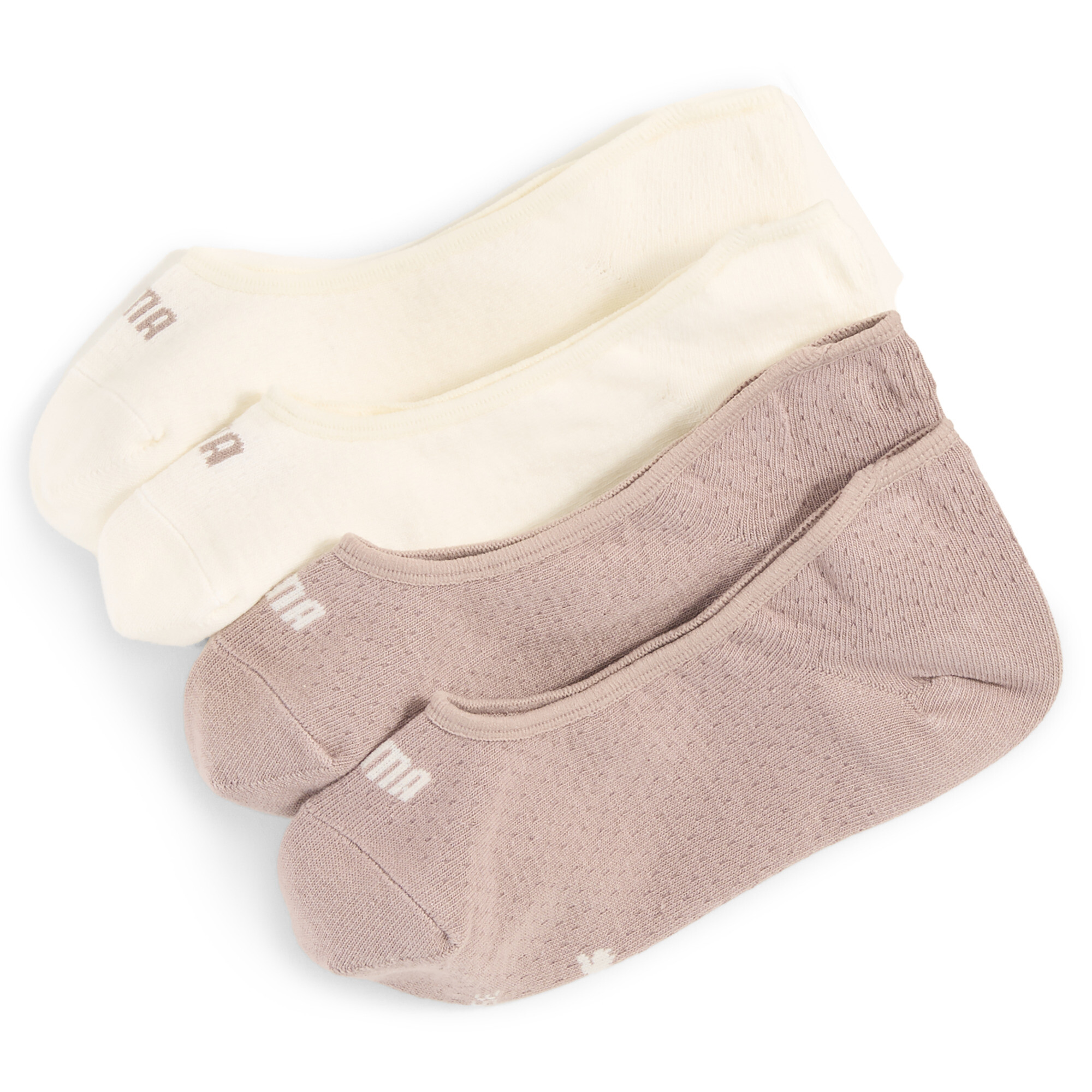 PUMA Voetjes van mesh voor Dames, Beige, Maat 35-38