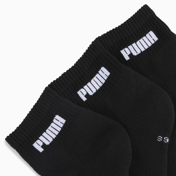 Paquete de 3 medias tobilleras PUMA Unisex, black, large-ARG
