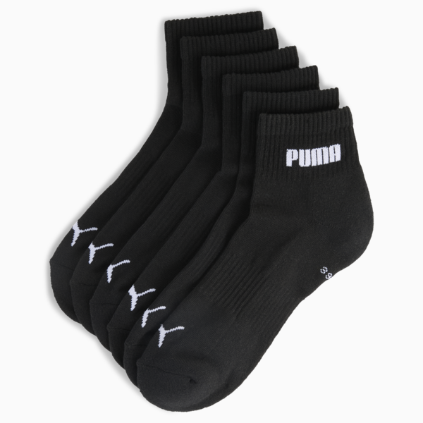 Paquete de 3 medias tobilleras PUMA Unisex, black, large-ARG