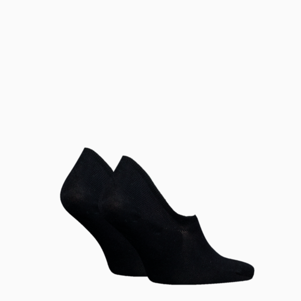 High Cut Footies 2-pack Unisex, black, large-MEX