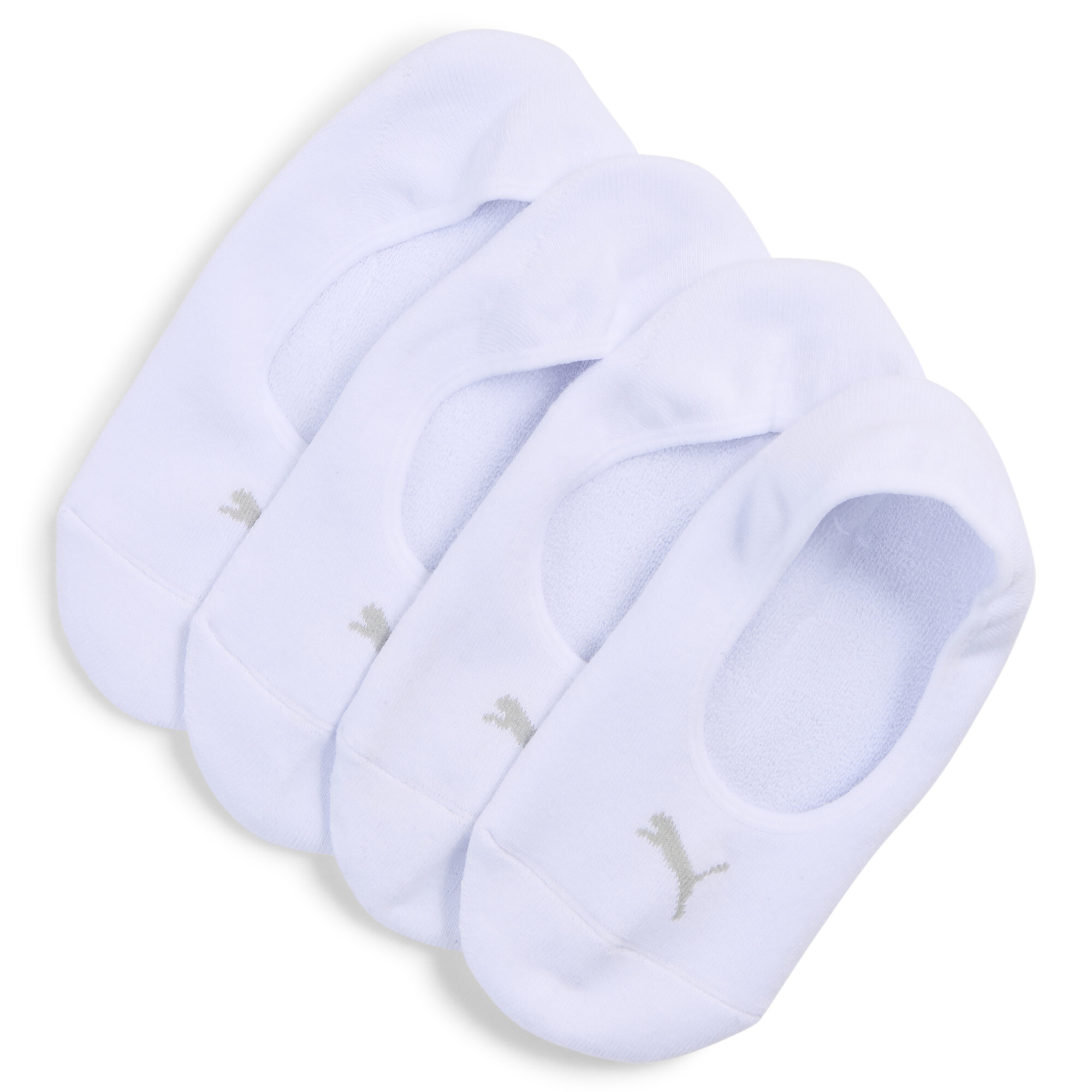 PUMA onzichtbare footies voor Dames, Wit, Maat 39-42