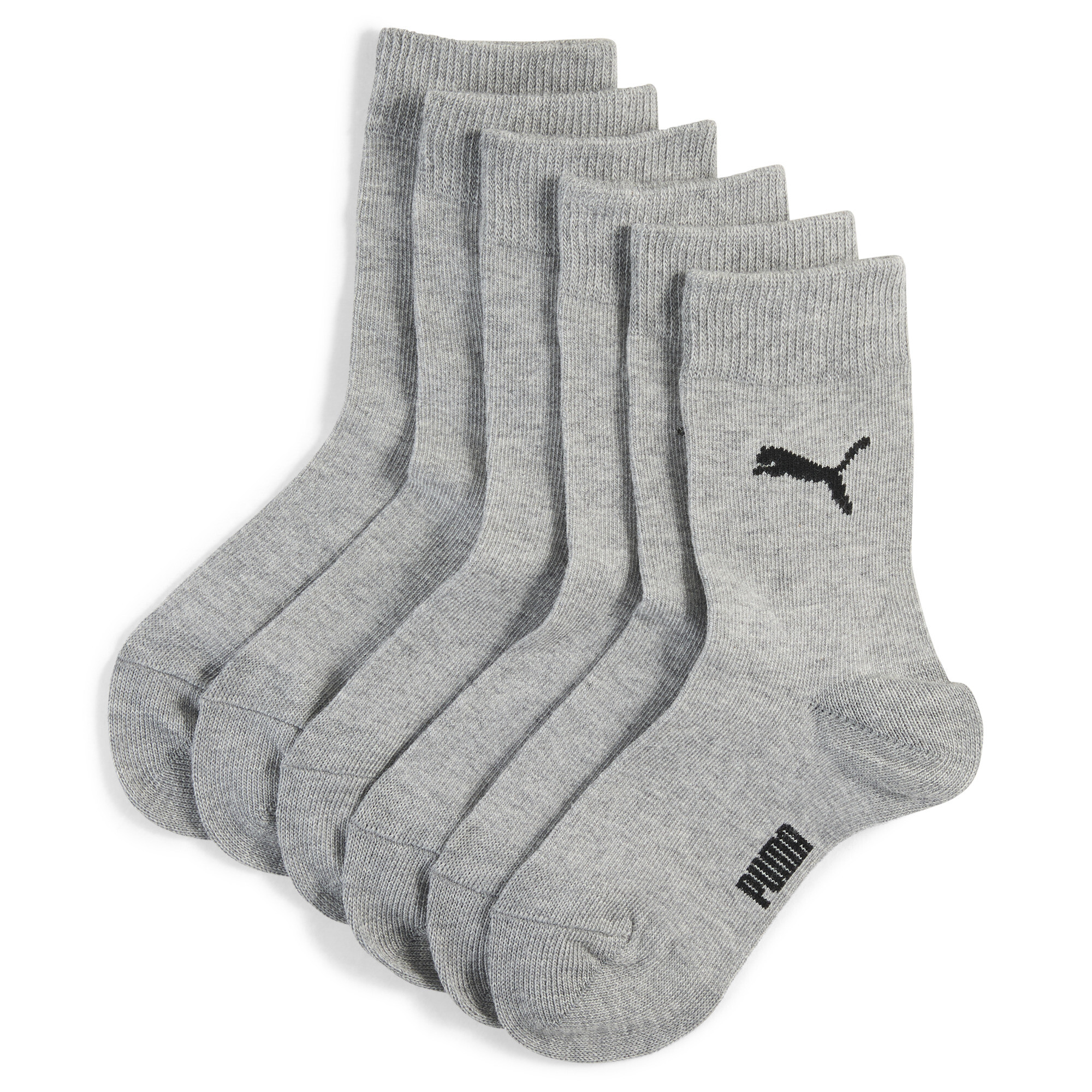 Licence Classic Socken Teenager (6er-Pack) Für Für Kinder | Mid Grey Melange | Größe: 31-34