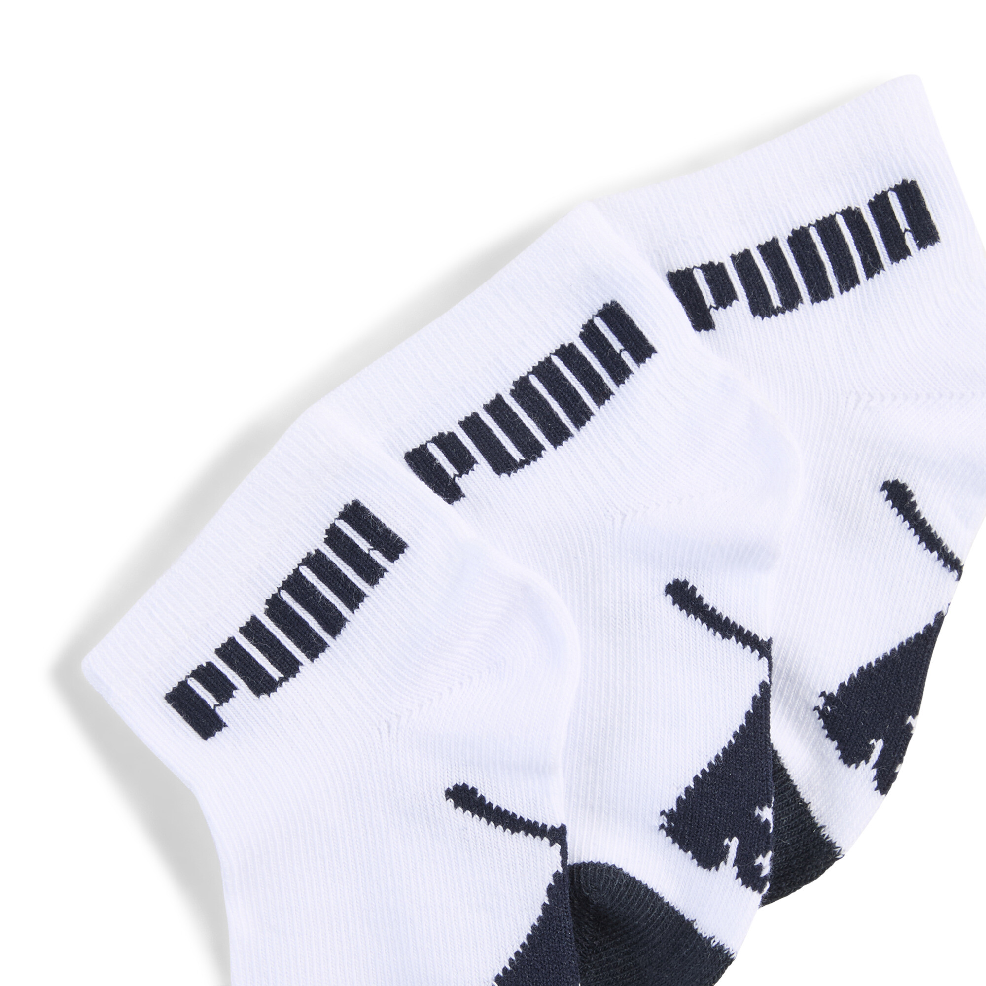 PUMA Klassieke sokken, Roze/Wit, Maat 23-26 thumbnail 2