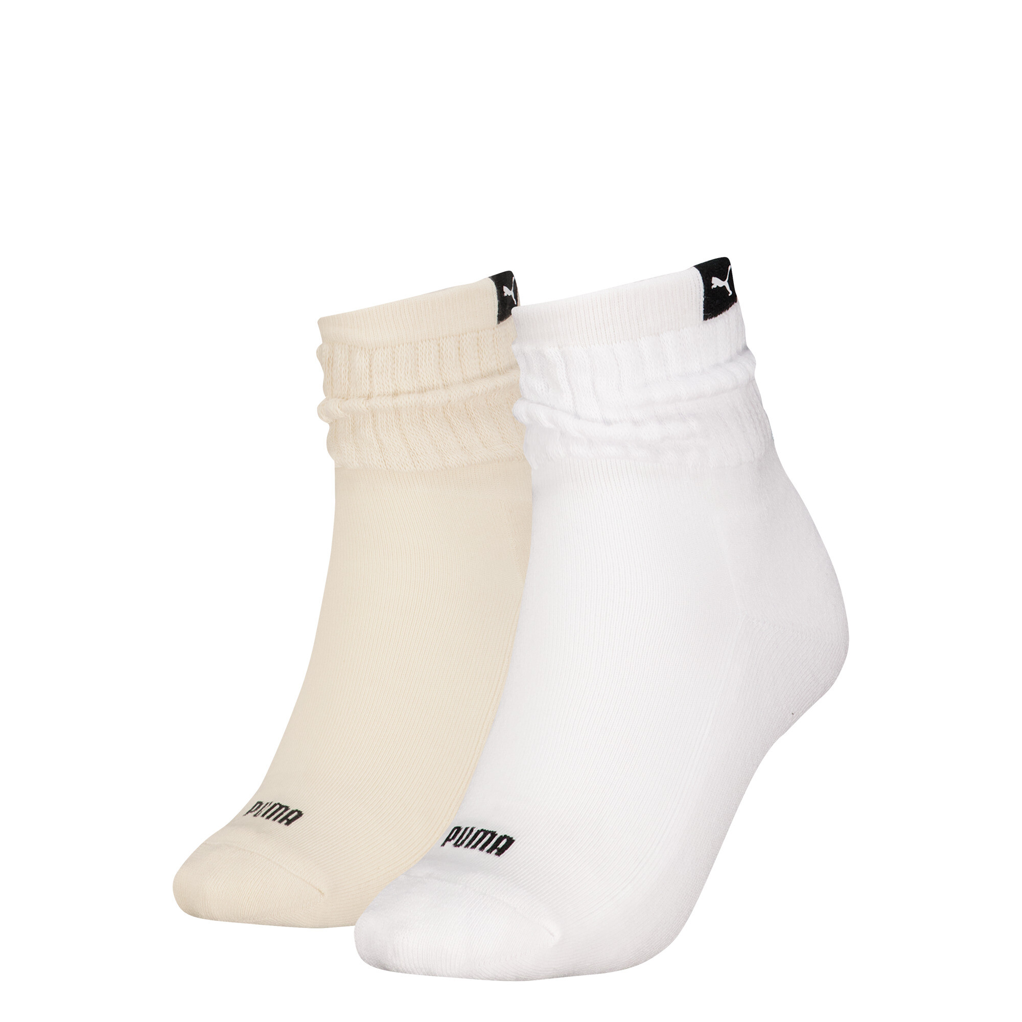 Licence Puma Classic Kurze Slouch-Socken 2er-Pack Damen | Sand Combo | Größe: 35-38