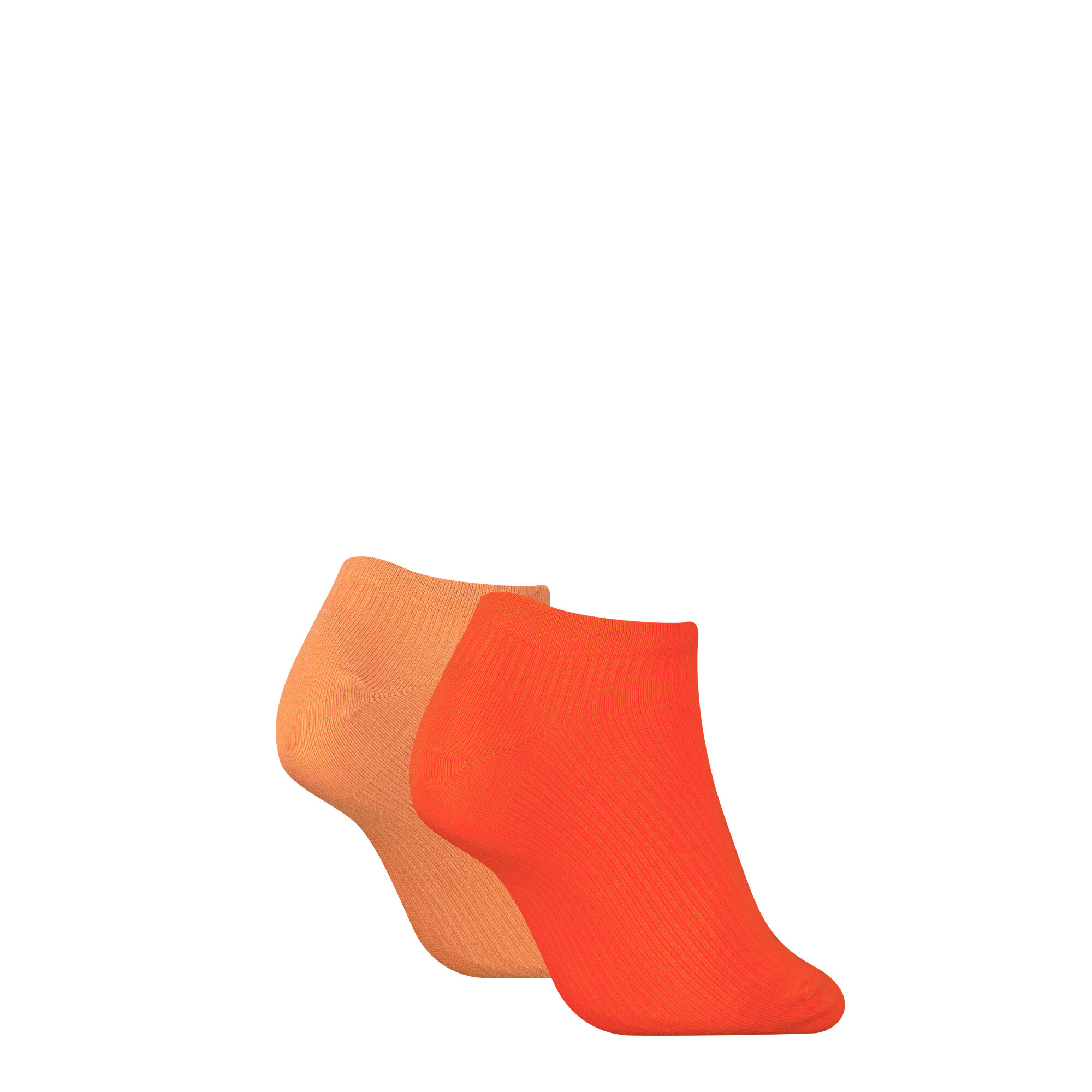 Women's Puma's Sneaker Socks 2 Pack, Orange, Size 35-38, Clothing