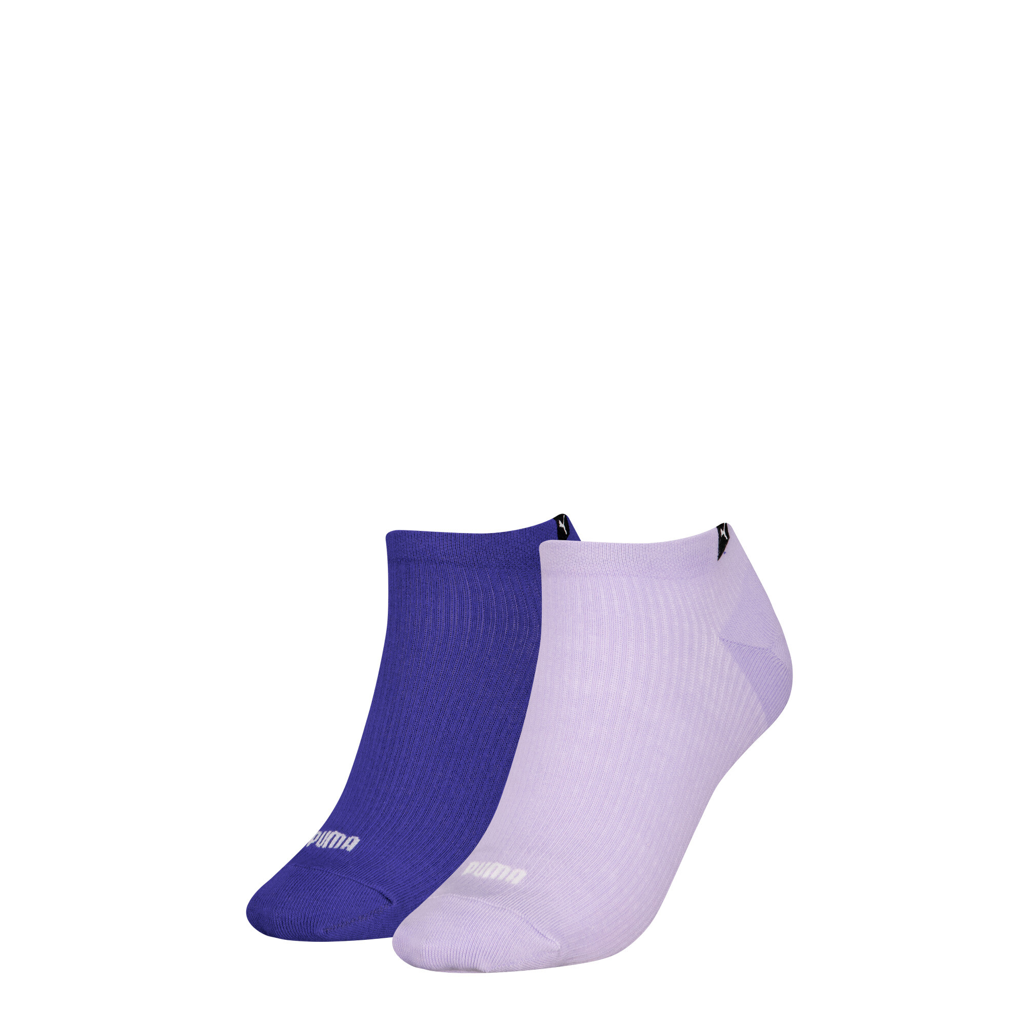 Women's Puma's Sneaker Socks 2 Pack, Purple, Size 35-38, Clothing