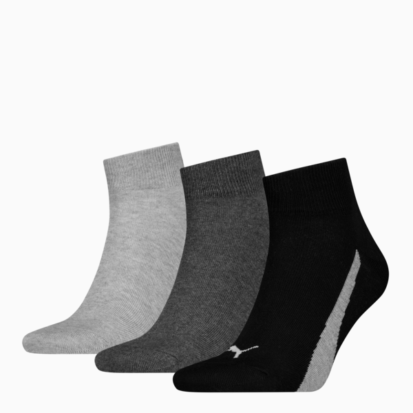 Calcetines unisex (paquete de 3), black / white, large-MEX