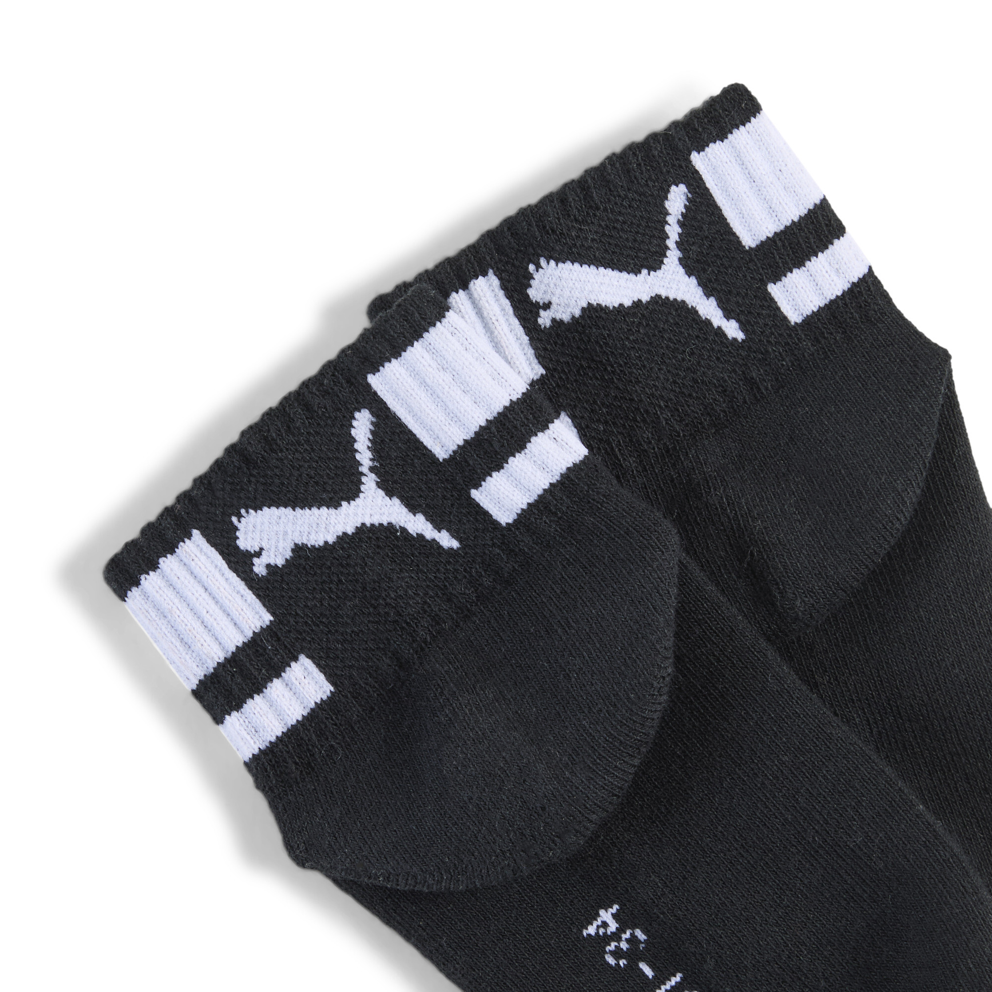 PUMA Quartersokken, Zwart, Maat 27-34 thumbnail 2