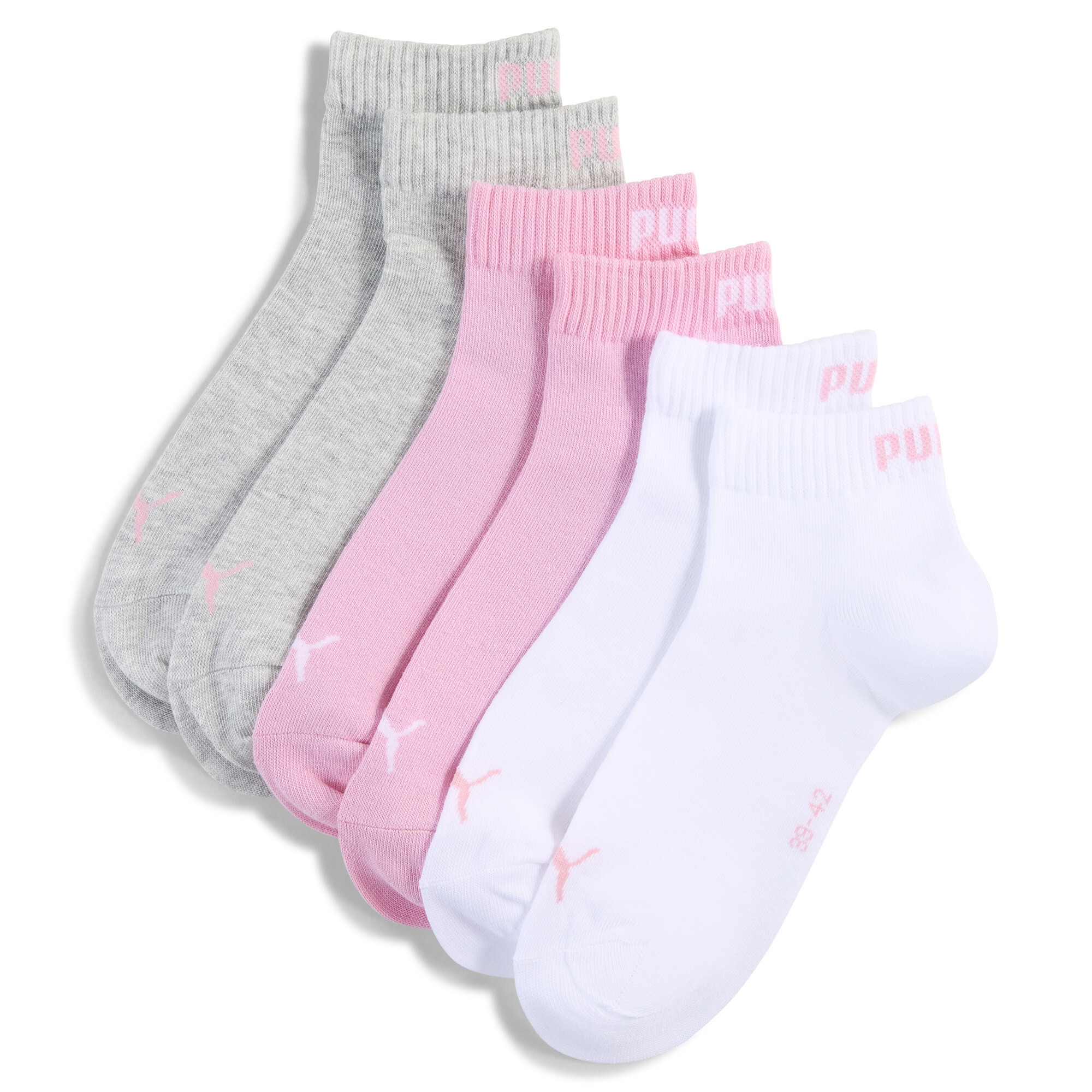 Licence Sportsocken 3er-Pack Unisex | Prism Pink | Größe: 35-38