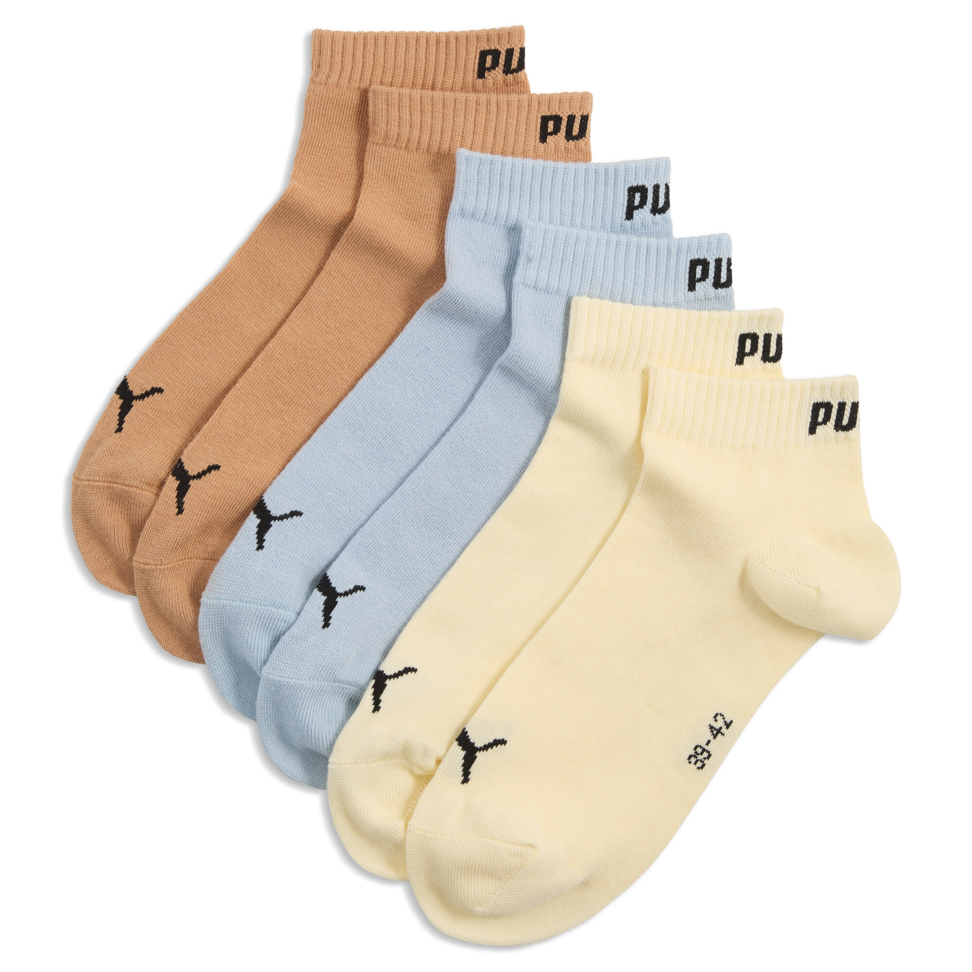 PUMA Lot de 3 paires de chaussettes hauteur 34 Unisexe Vtements Bleu 43-46 10 €