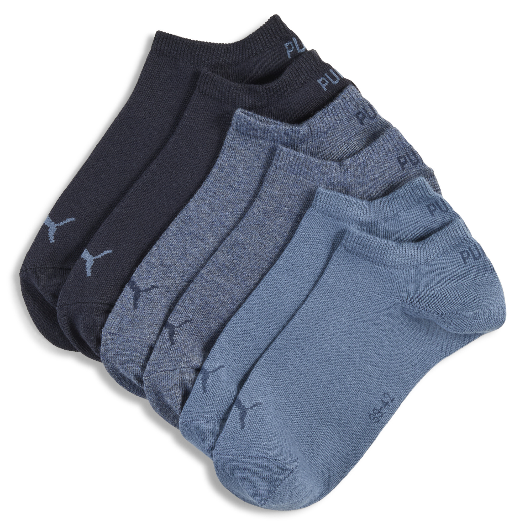 Licence Sneakersocken Unisex (3er-Pack) Schuhe | Denim Blue | Größe: 47-49