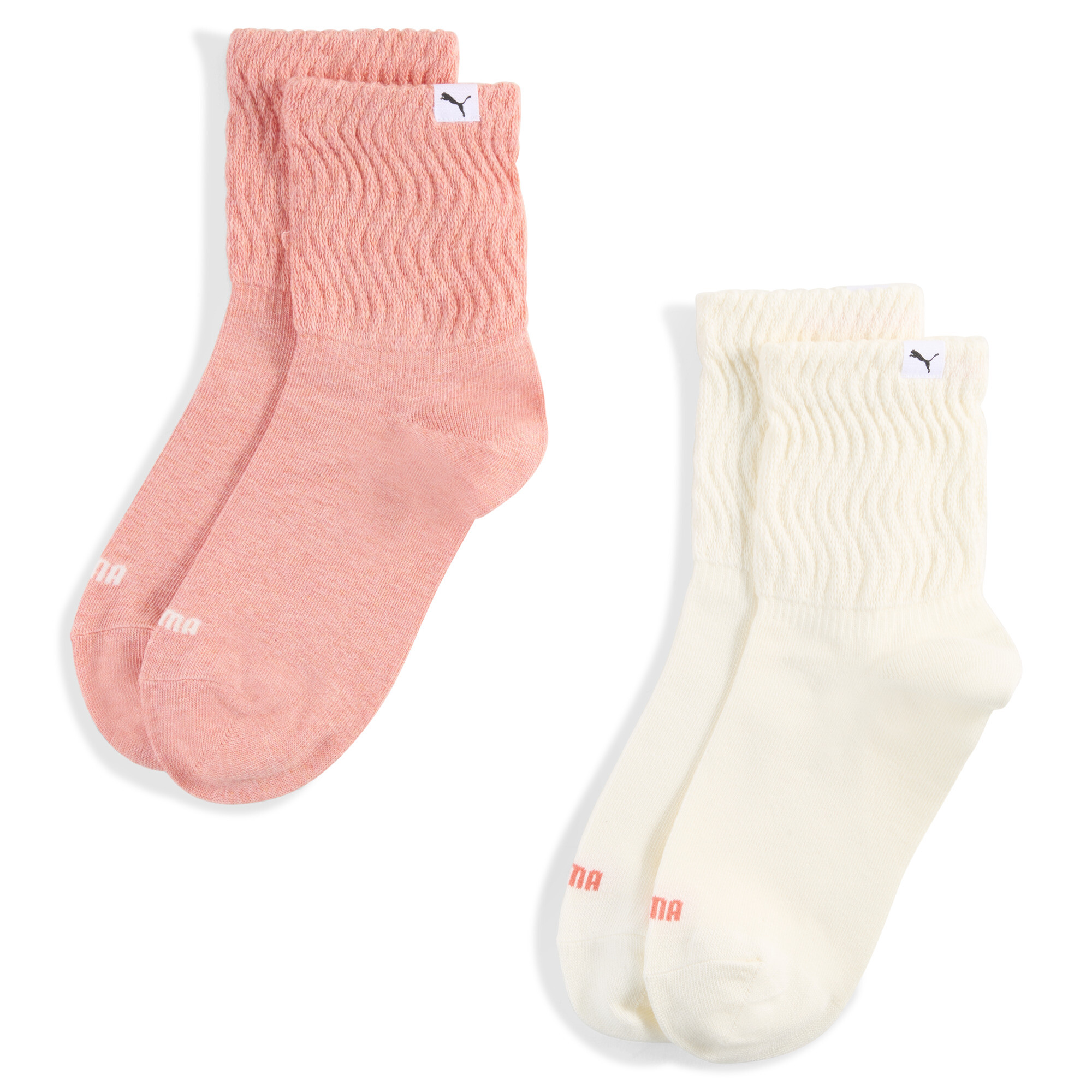 Licence Zigzag Kurze Socken Damen (2er-Pack) | White/Pink | Größe: 39-42