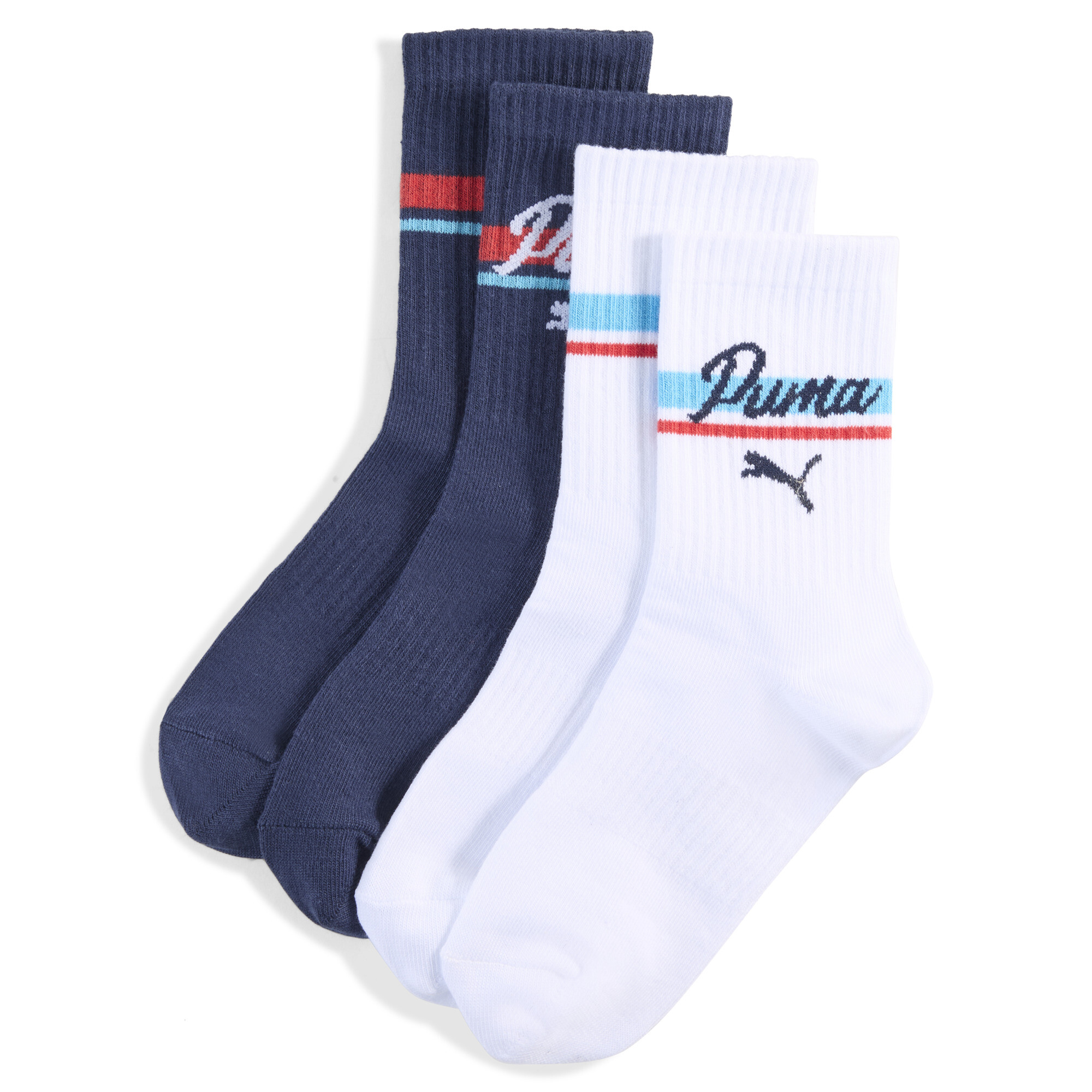 Licence Classic Socken Teenager (2er-Pack) Für Für Kinder | White/Navy | Größe: 39-42