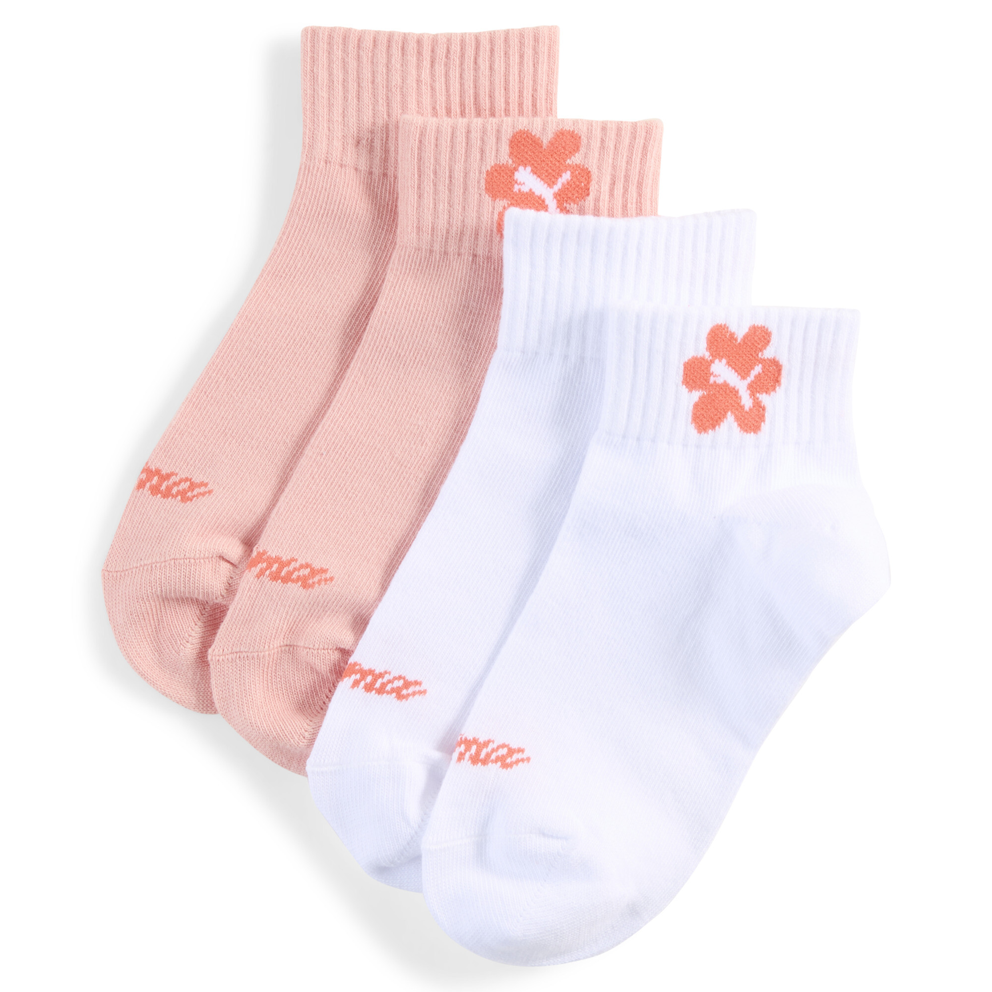 Licence Sportsocken Teenager (2er-Pack) Für Für Kinder | White/Pink | Größe: 31-34