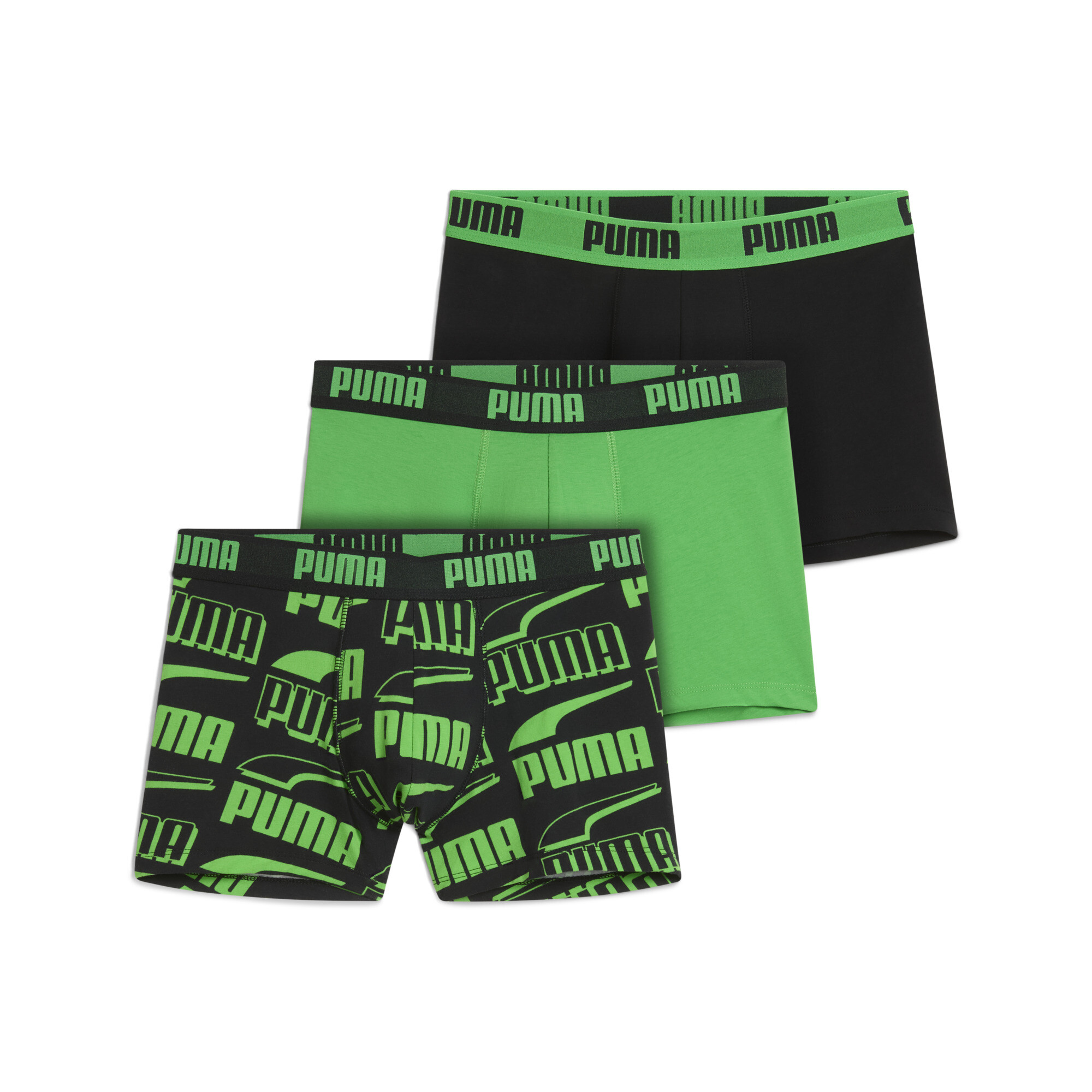 Licence Boxershorts Herren (3er-Pack) | Green Combo | Größe: M