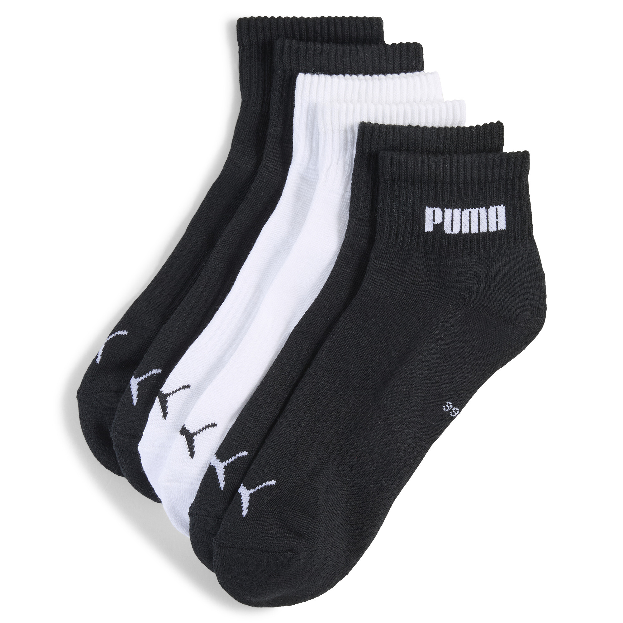 Licence Sportsocken Unisex (6er-Pack) | Black/White | Größe: 35-38