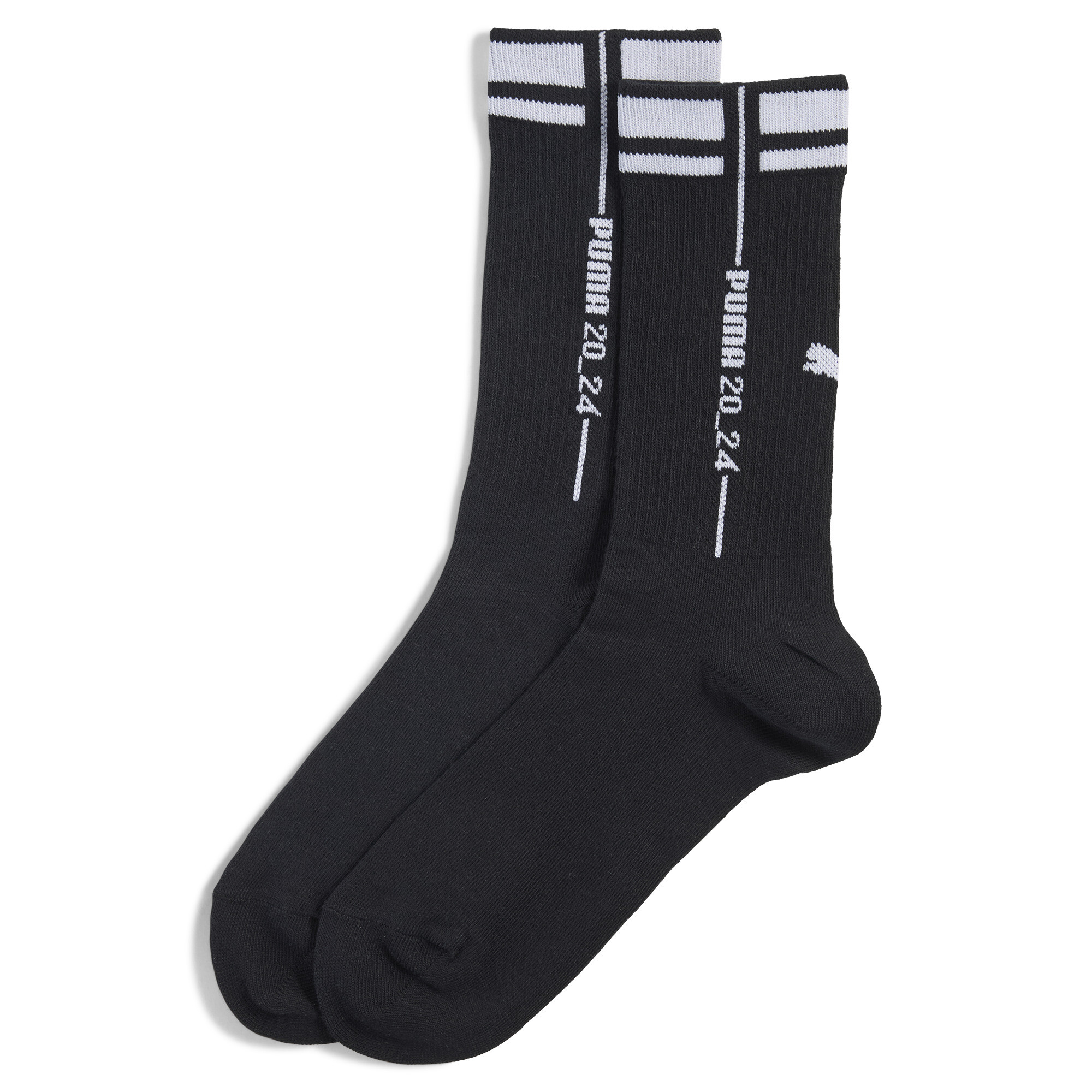 Licence Paris Heritage Crew Socken Unisex (1er-Pack) | Black/Glow In The Dark | Größe: 35-38