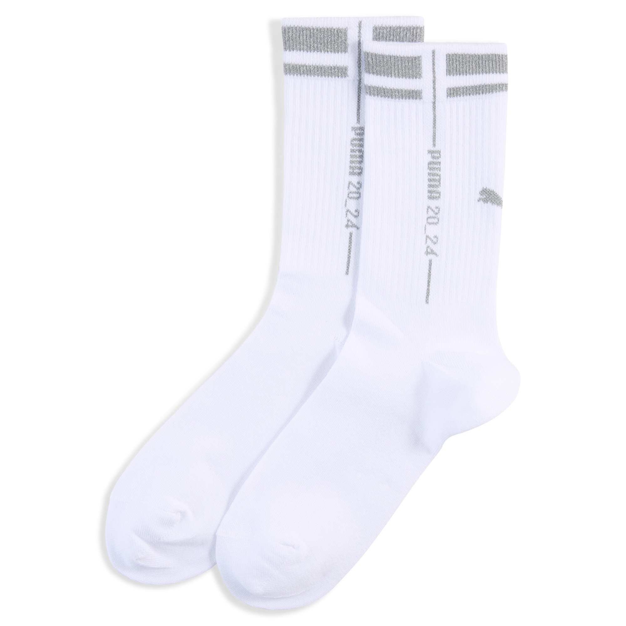 Licence Paris Heritage Crew Socken Unisex (1er-Pack) | White/Reflective | Größe: 35-38