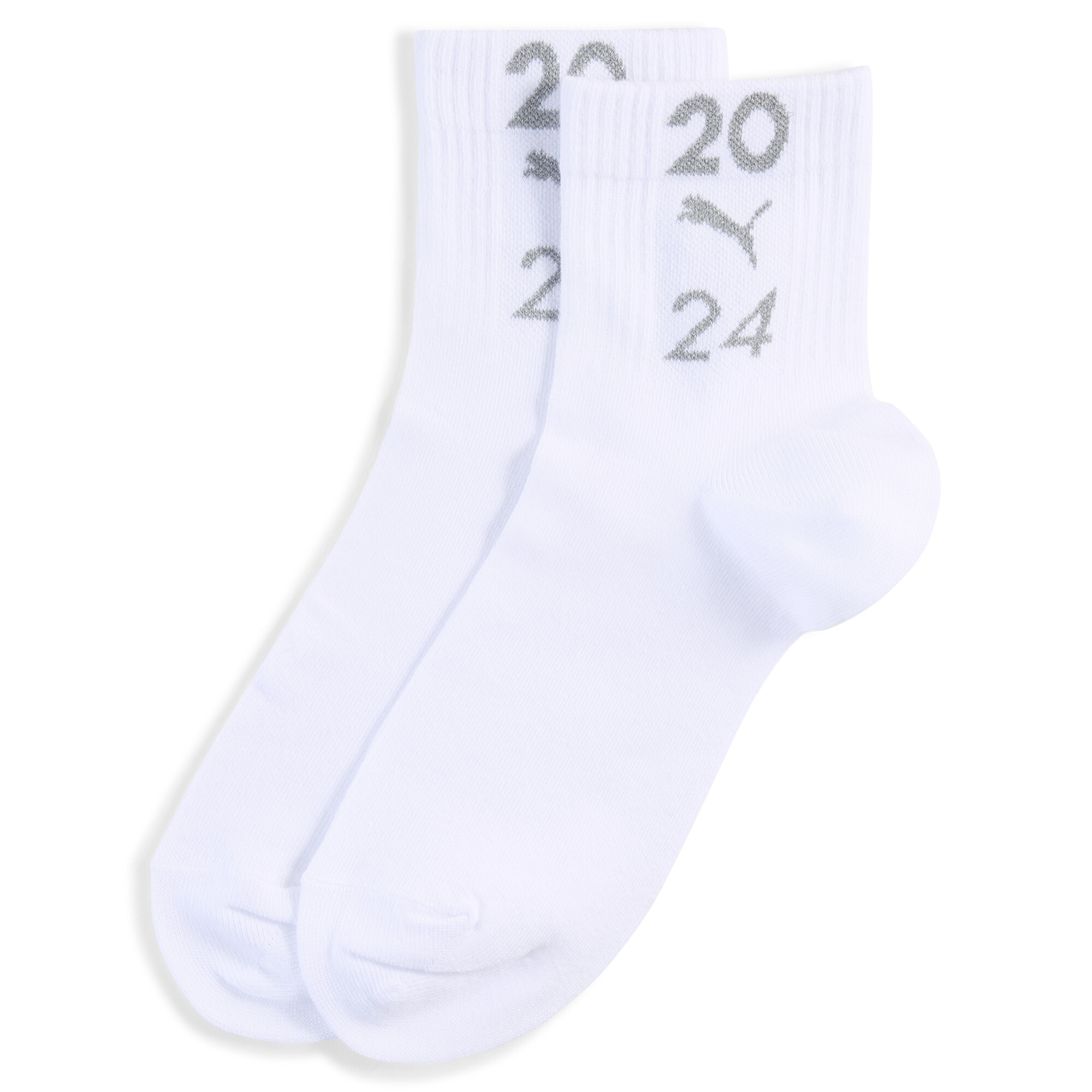 Licence Kurze Crew Sportsocken Unisex (1er-Pack) | White/Reflective | Größe: 43-46