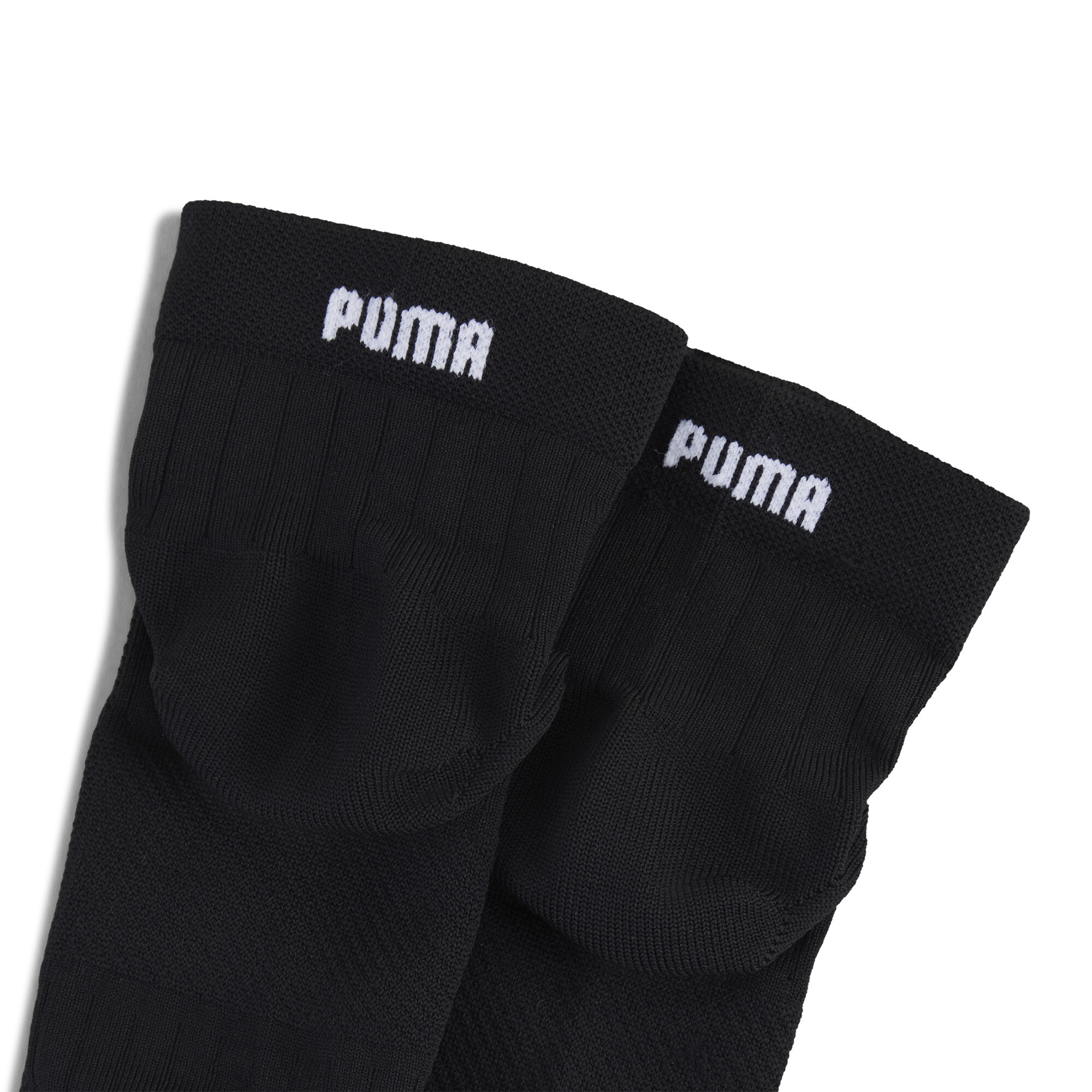 PUMA Uniseks quartersokken (set van 2 paar), Zwart, Maat 35-38 thumbnail 2