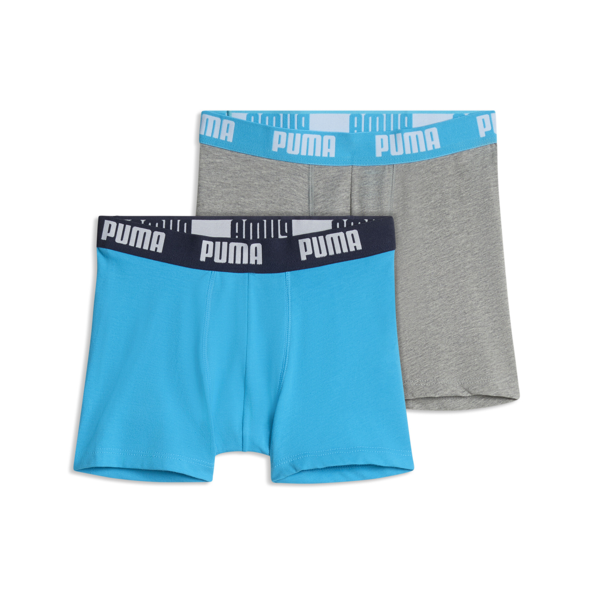 PUMA Młodzieżowe bokserki Everyday Basic (2 pary), Odzież, Szary, 16