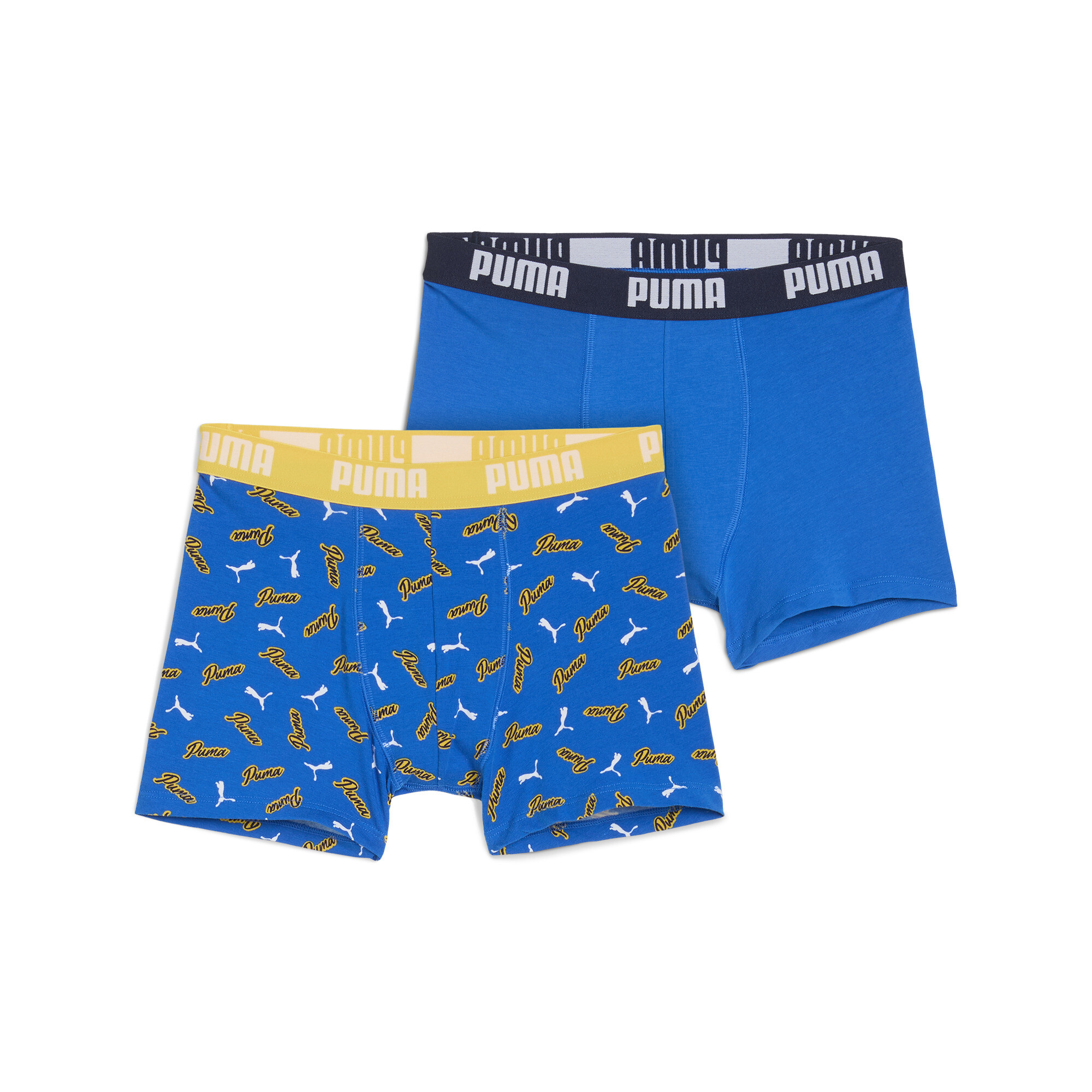 Licence Bedruckte Boxershorts Teenager (2er-Pack) Für Für Kinder | Green Blue Combo | Größe: 8