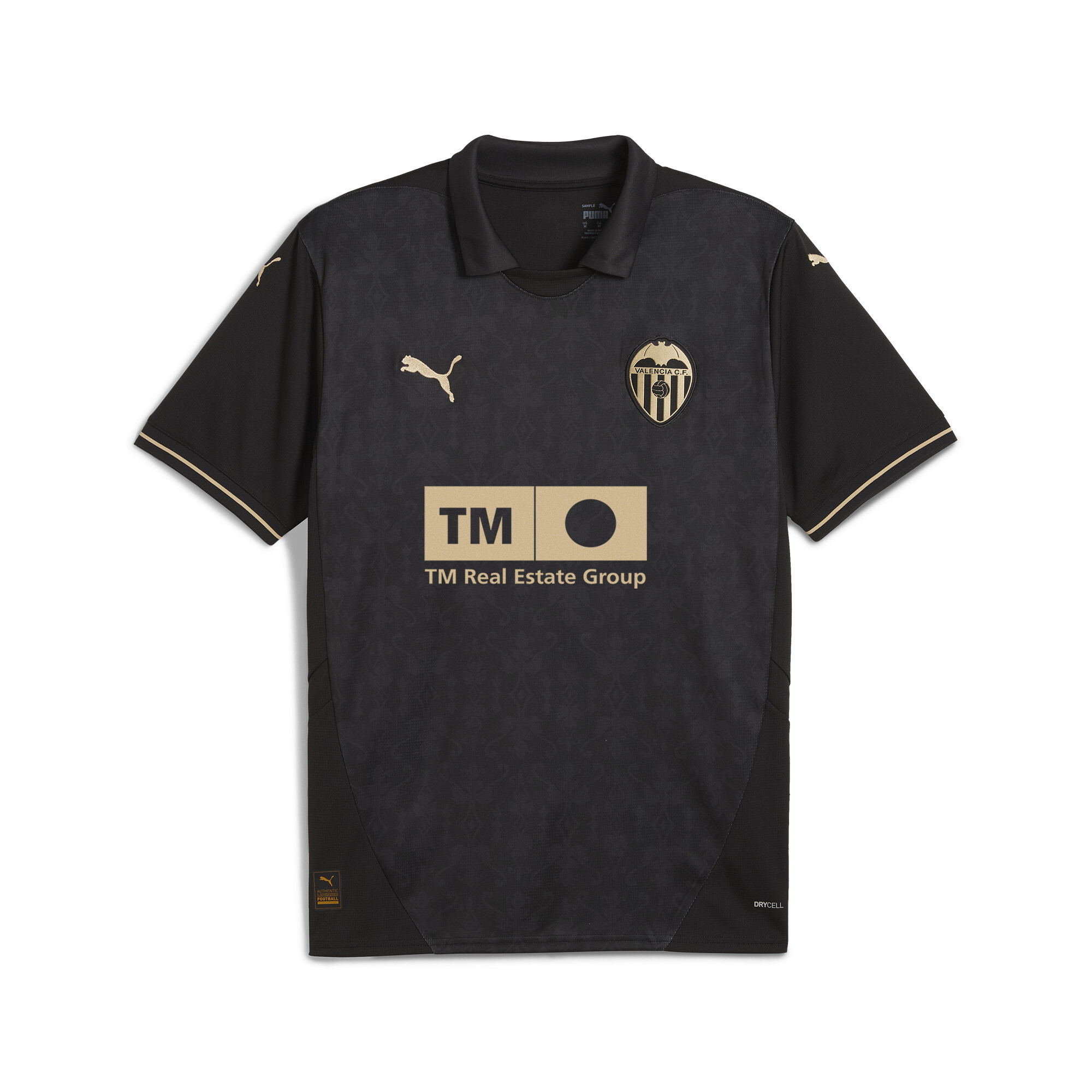 Puma Valencia CF 24/25 Auswärtstrikot | Black/Gold | Größe: 3XL