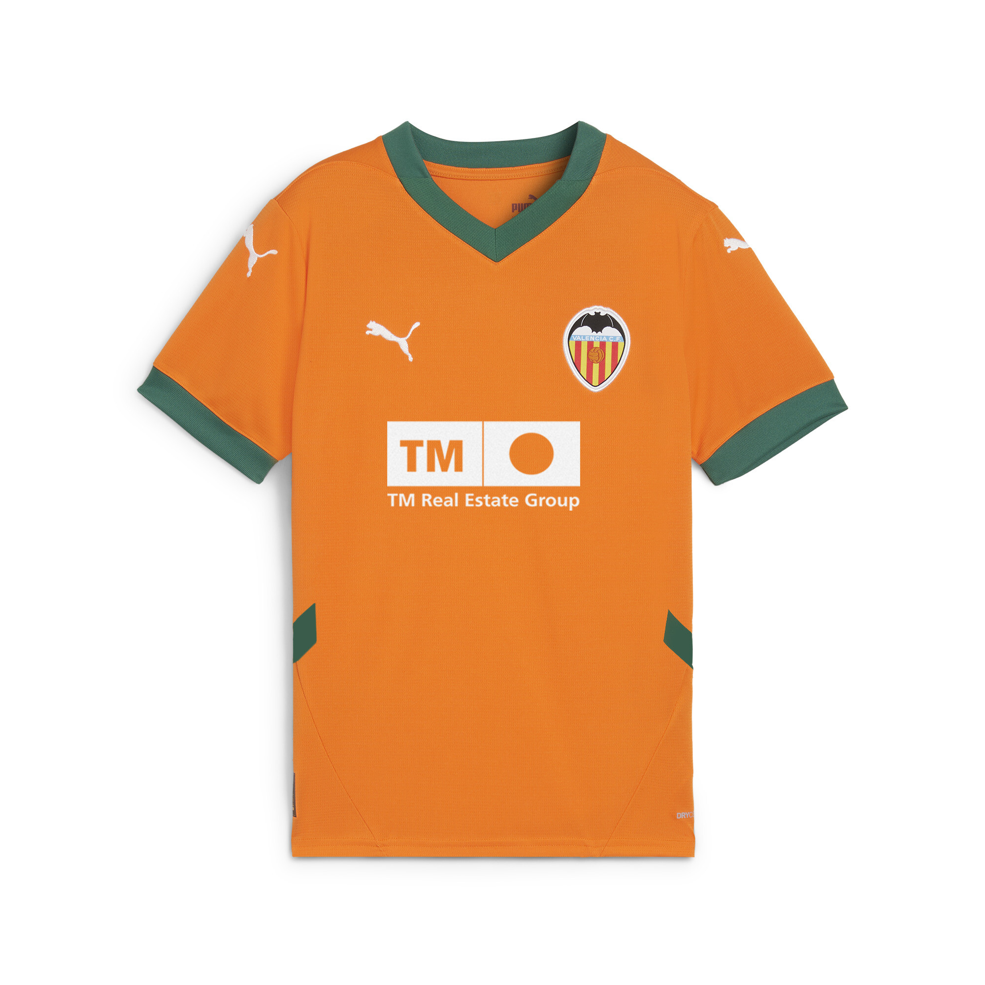 Puma Valencia CF 24/25 Ausweichtrikot Teenager Für Für Kinder | Rickie Orange/Vine | Größe: 11-12Y