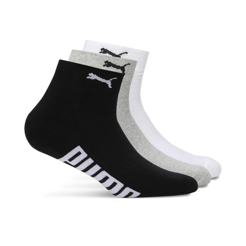 PUMA Half Terry Ankle-Length Socks Pack Of 3