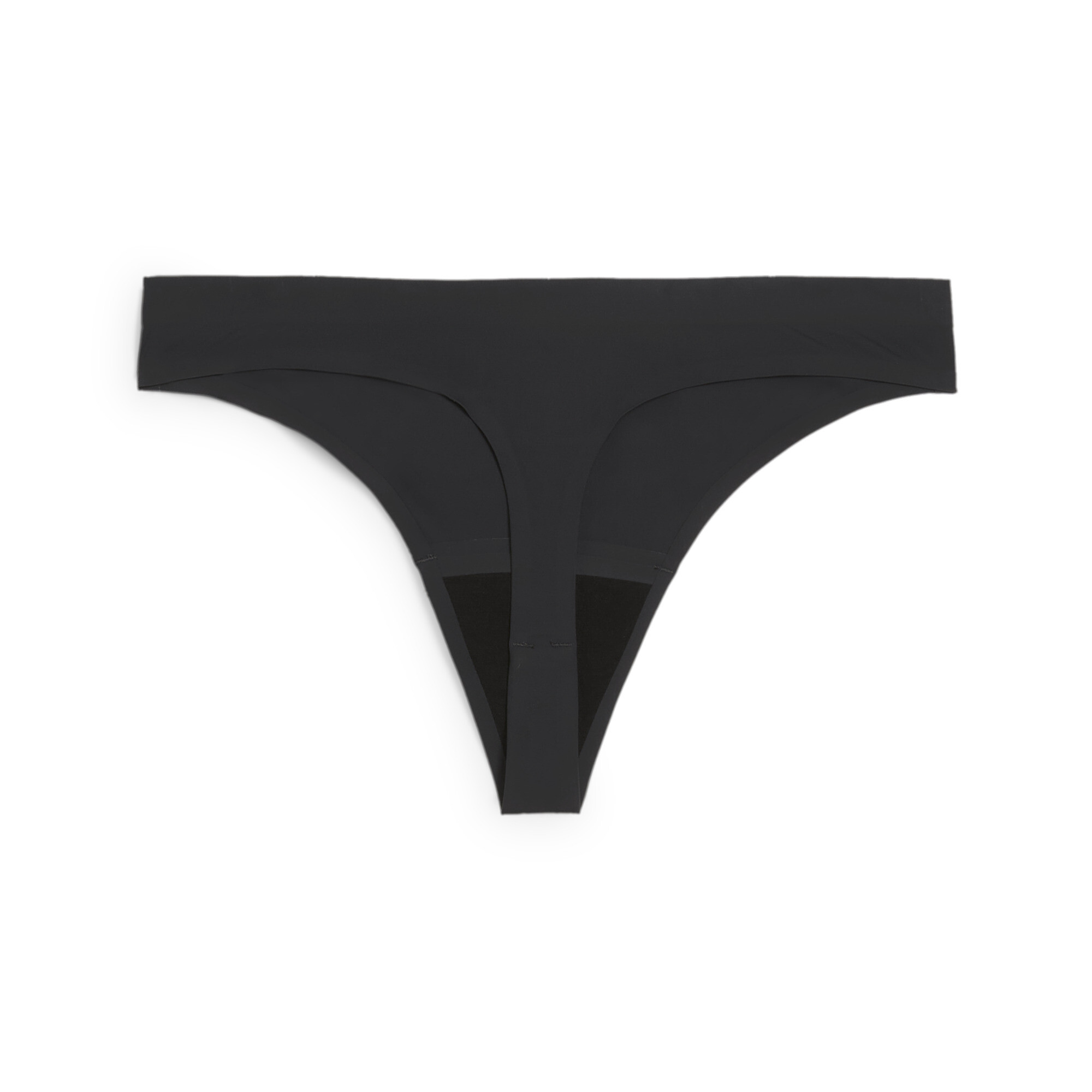 Women's Puma X Modibodi Seamfree Active Thong Light-Moderate, Black, Size S, Clothing