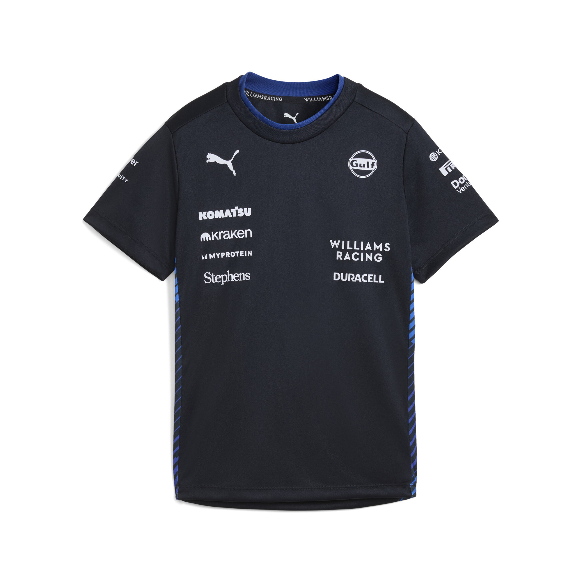 PUMA T shirt Williams Racing 2025 Replica Enfant et Adolescent Motorsport 9 10Y