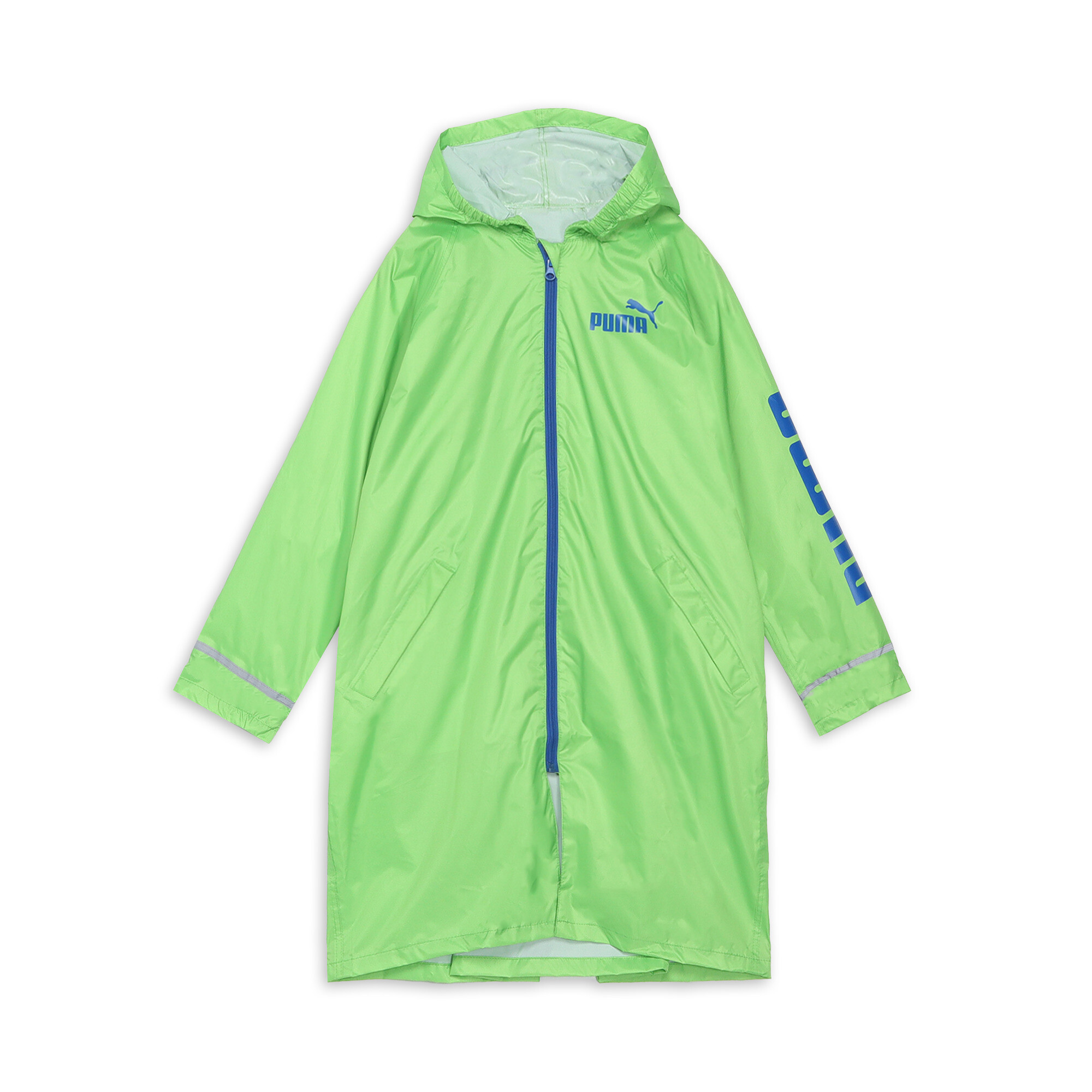 商品情報雨の日の通学に最適なキッズ用レインコートが登場。背中の幅調節バンドが装備されており、ランドセルやリュックを背負った状態でも着脱がスムーズです。荷物を持たない場合でも、閉じた状態での利用が可能な