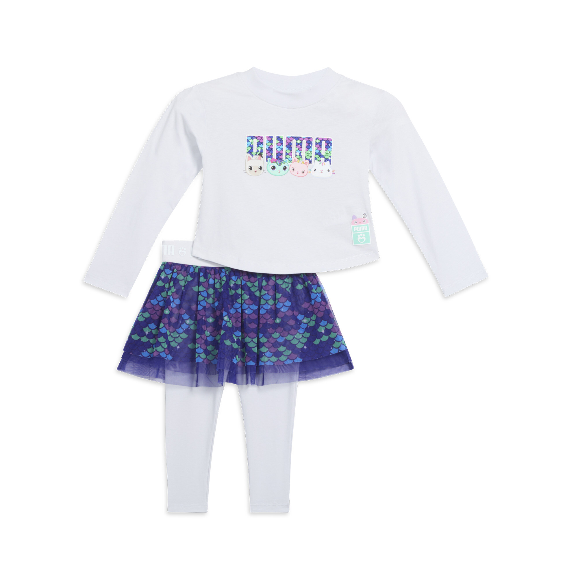 Ensemble 2 pices PUMA x GABBYS DOLLHOUSE II Bb Gris Toddler 942210_01 56$