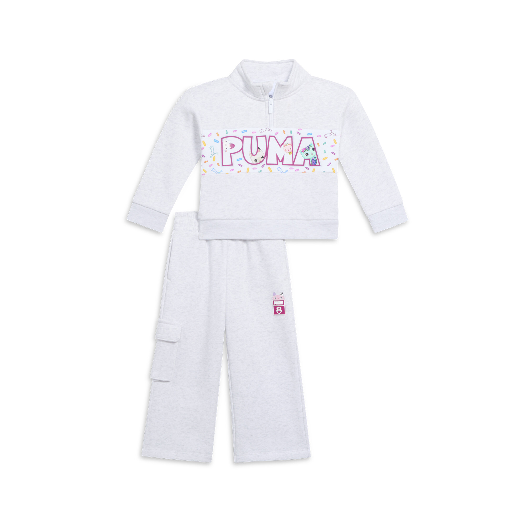 Ensemble 2 pices PUMA x GABBYS DOLLHOUSE Bb Blanc Toddler 942213_01 56$