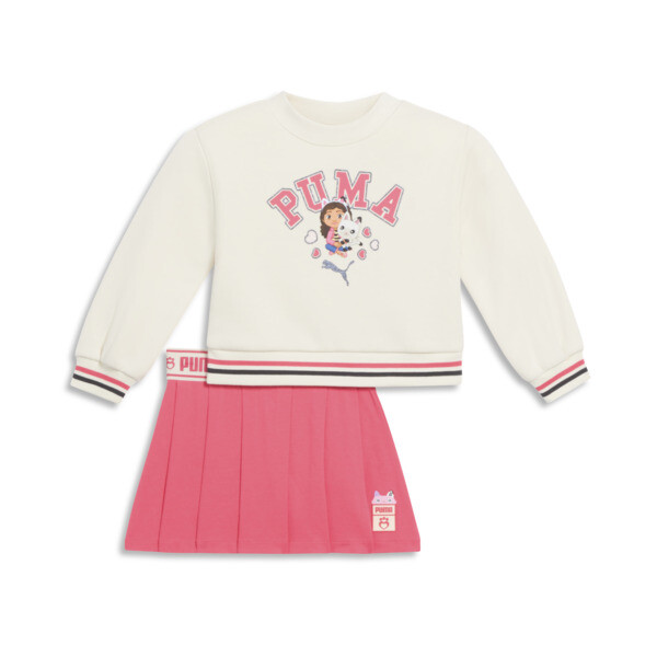 PUMA x GABBYS DOLLHOUSE 2-Piece Toddlers Skirt Set in Alpine Snow 52$