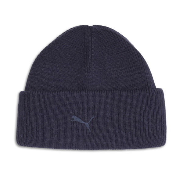 Puma Mini Cat Watchman Beanie Hat In Navy