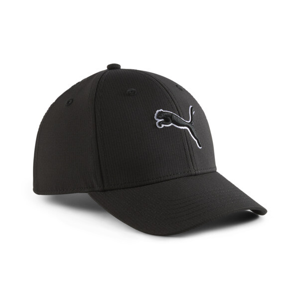 Puma Dillon Big Kids' Adjustable Cap In Black/white