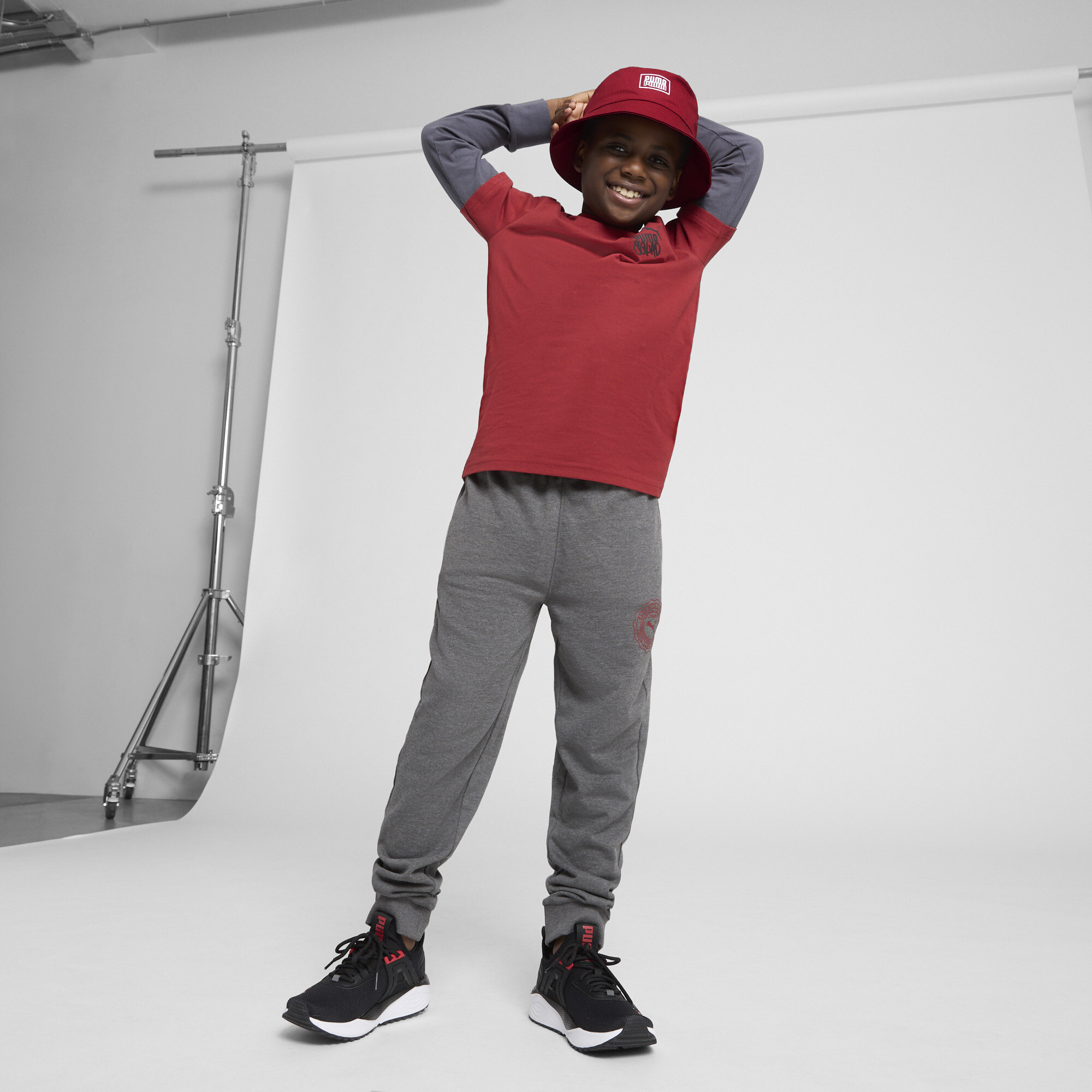 PUMA Mirror Logo Big Kids' Bucket Hat - Picture 7 of 8